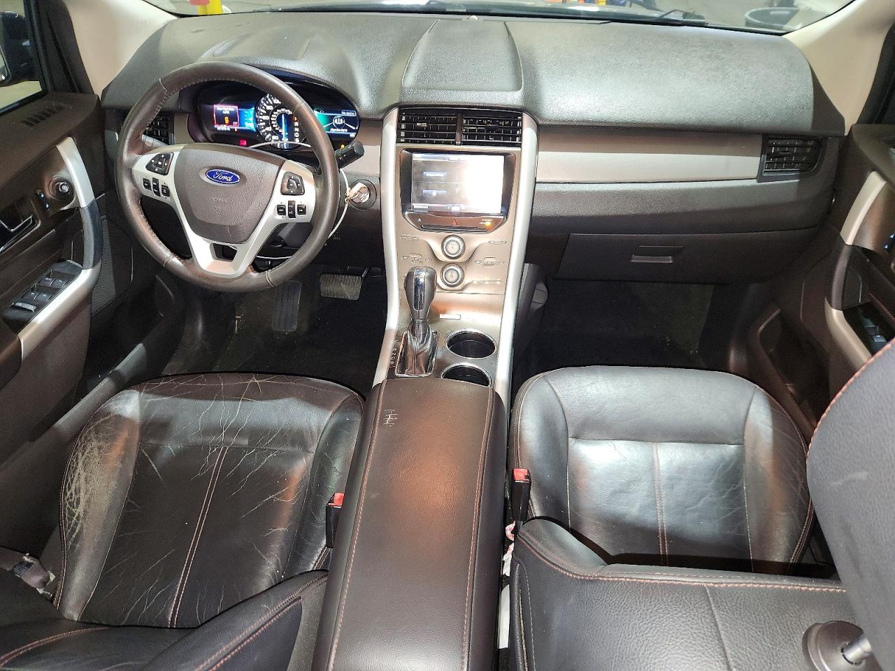 2014 Ford Edge Sel Black vin: 2FMDK3JC0EBA98857
