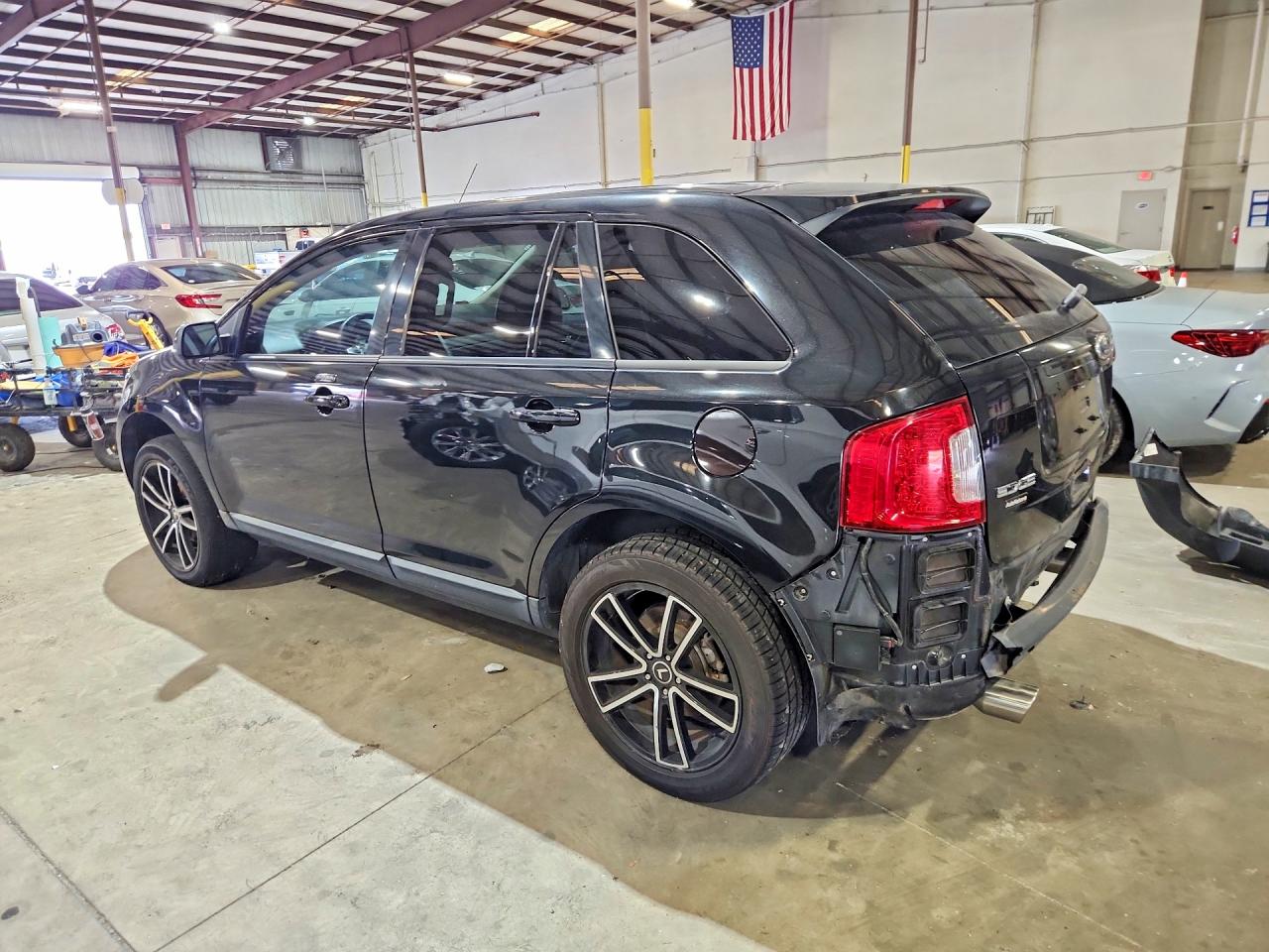2014 Ford Edge Sel Black vin: 2FMDK3JC0EBA98857