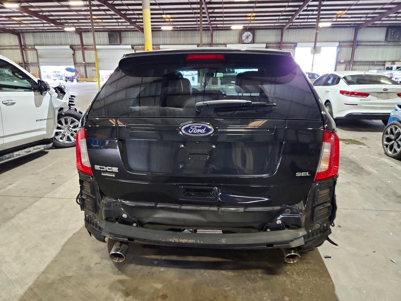 2014 Ford Edge Sel Black vin: 2FMDK3JC0EBA98857