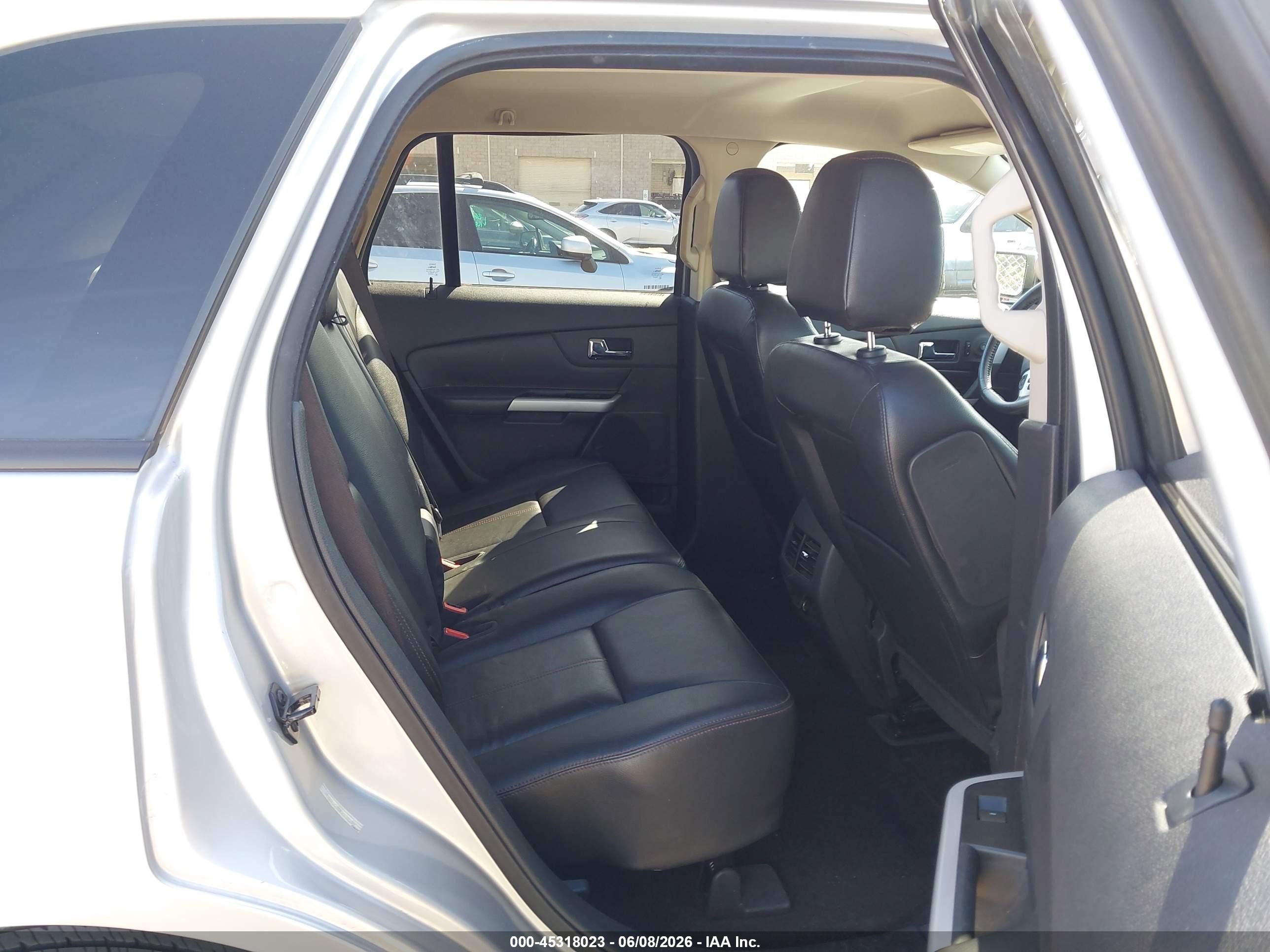 2014 Ford Edge Sel Silver vin: 2FMDK3JC0EBB39309