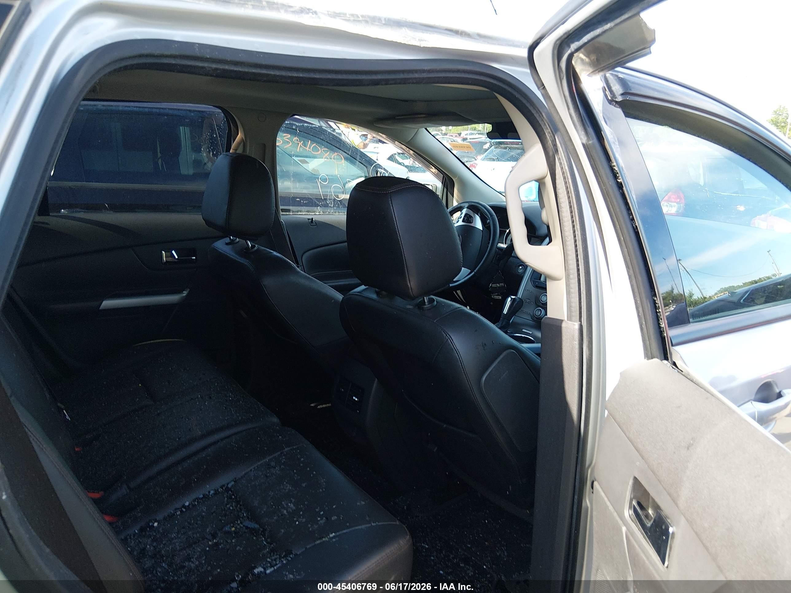 2014 Ford Edge Sel Silver vin: 2FMDK3JC0EBB54022