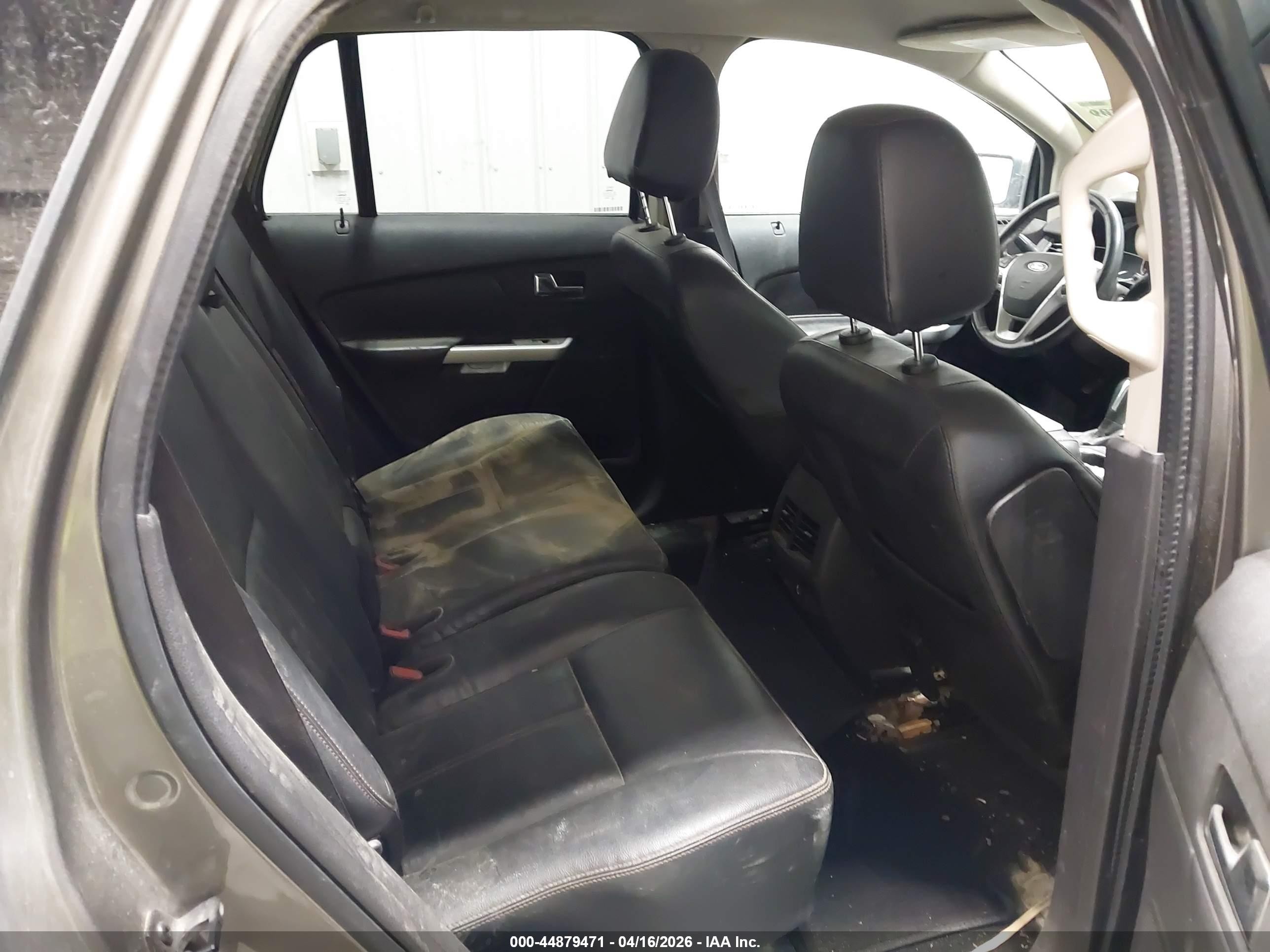 2014 Ford Edge Sel Beige vin: 2FMDK3JC0EBB70009