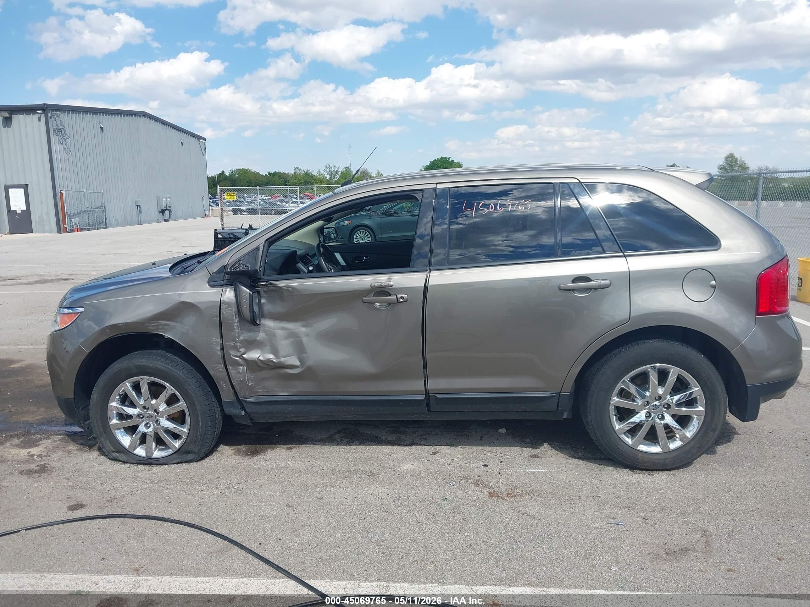 2014 Ford Edge Sel Gold vin: 2FMDK3JC0EBB74173