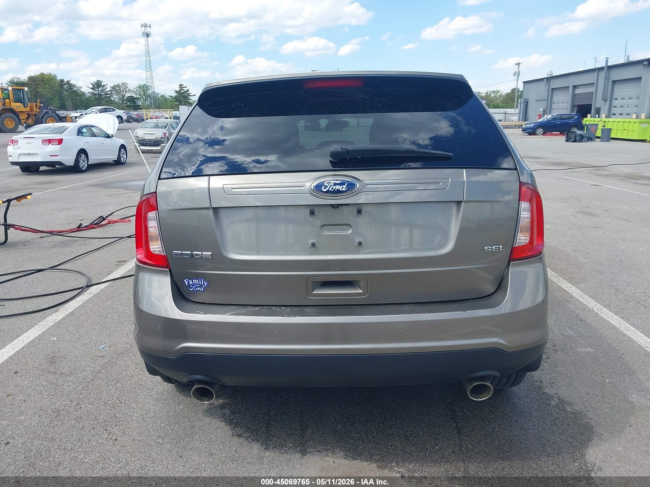 2014 Ford Edge Sel Gold vin: 2FMDK3JC0EBB74173