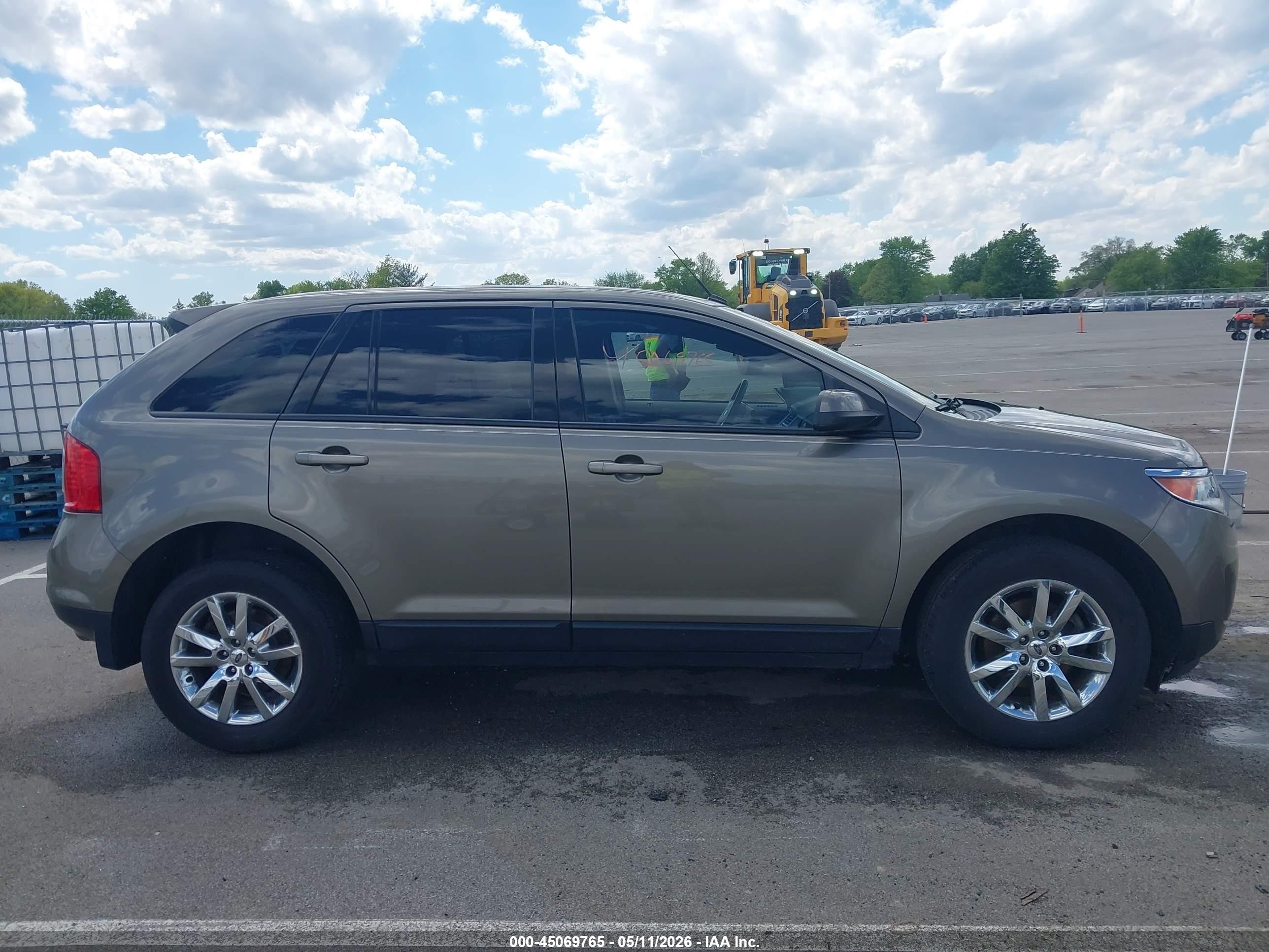 2014 Ford Edge Sel Gold vin: 2FMDK3JC0EBB74173