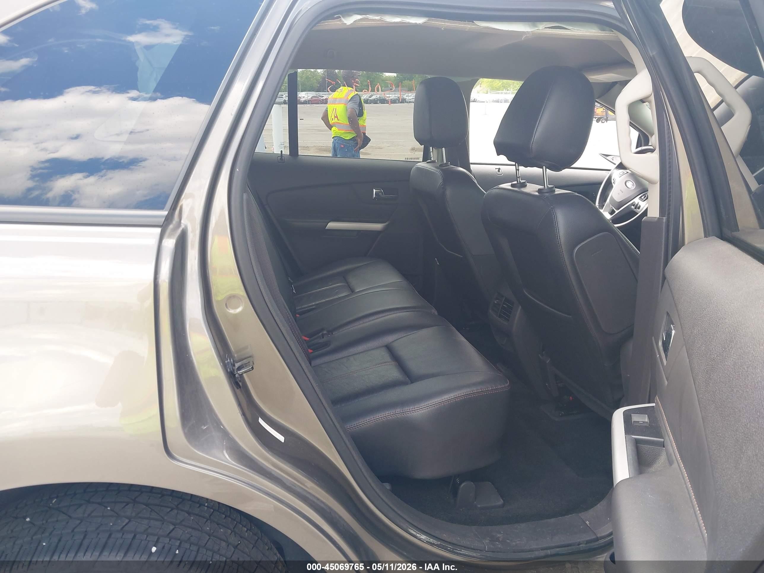 2014 Ford Edge Sel Gold vin: 2FMDK3JC0EBB74173