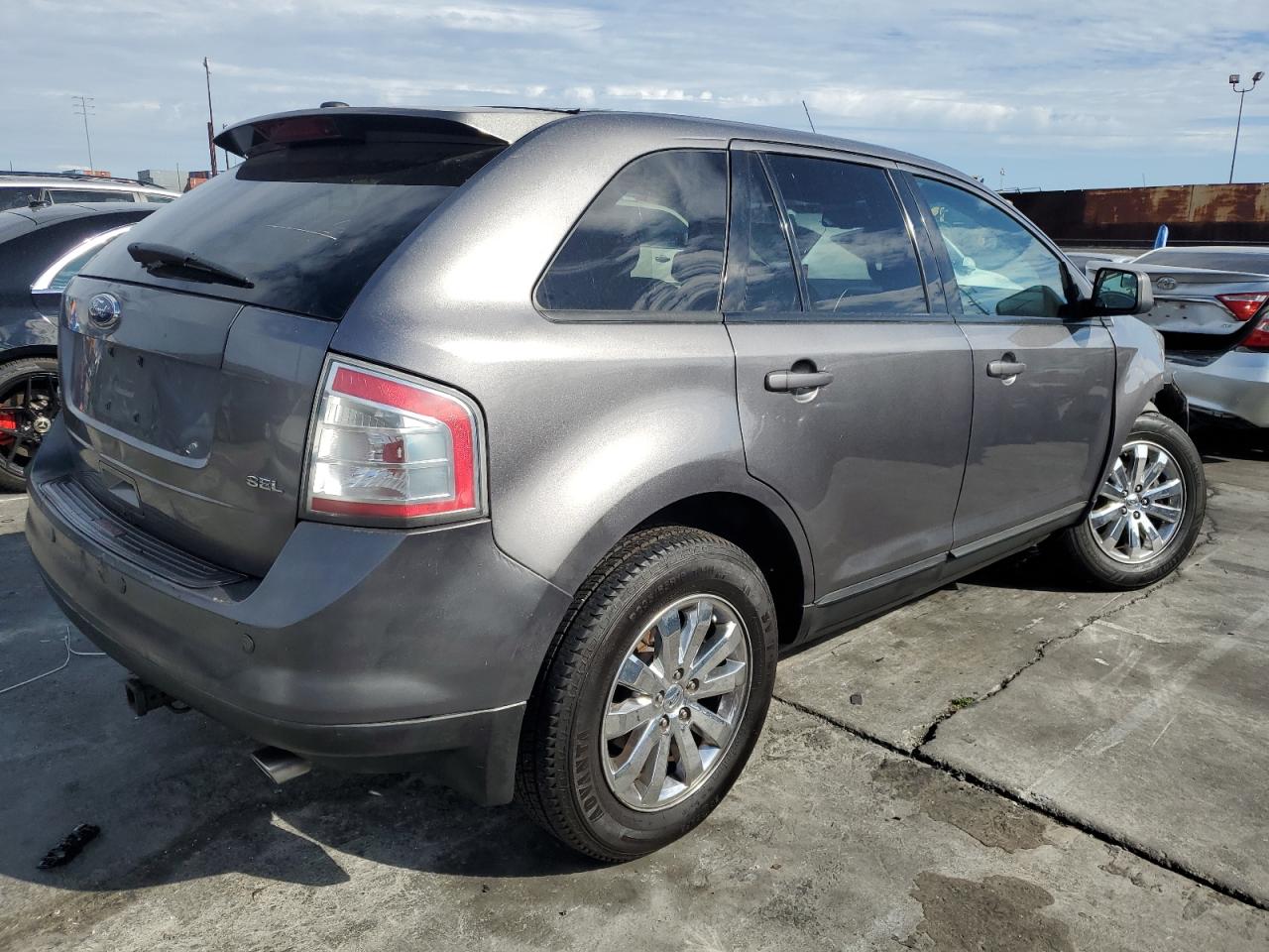 2010 Ford Edge Sel Silver vin: 2FMDK3JC1ABB03333