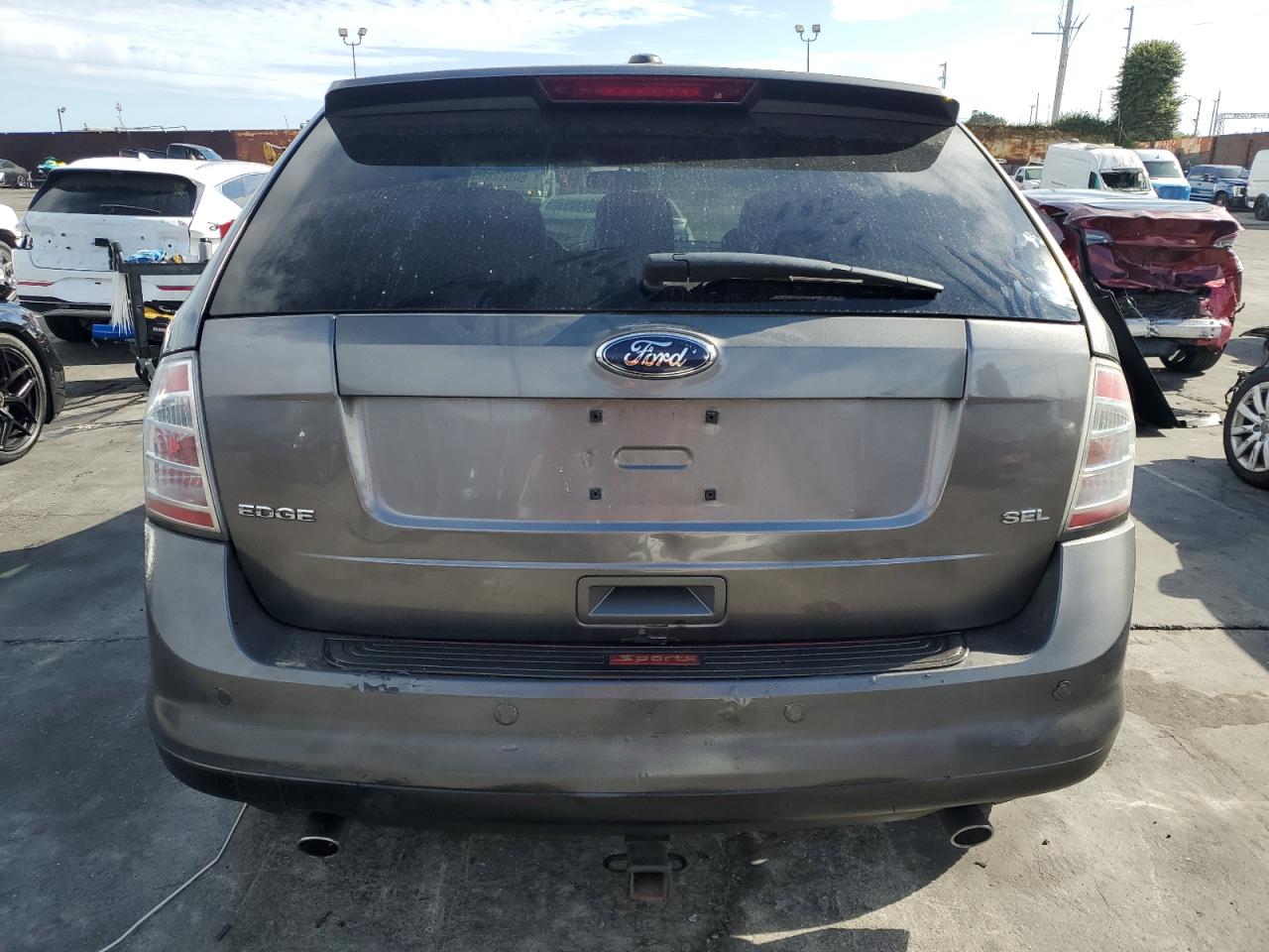 2010 Ford Edge Sel Silver vin: 2FMDK3JC1ABB03333