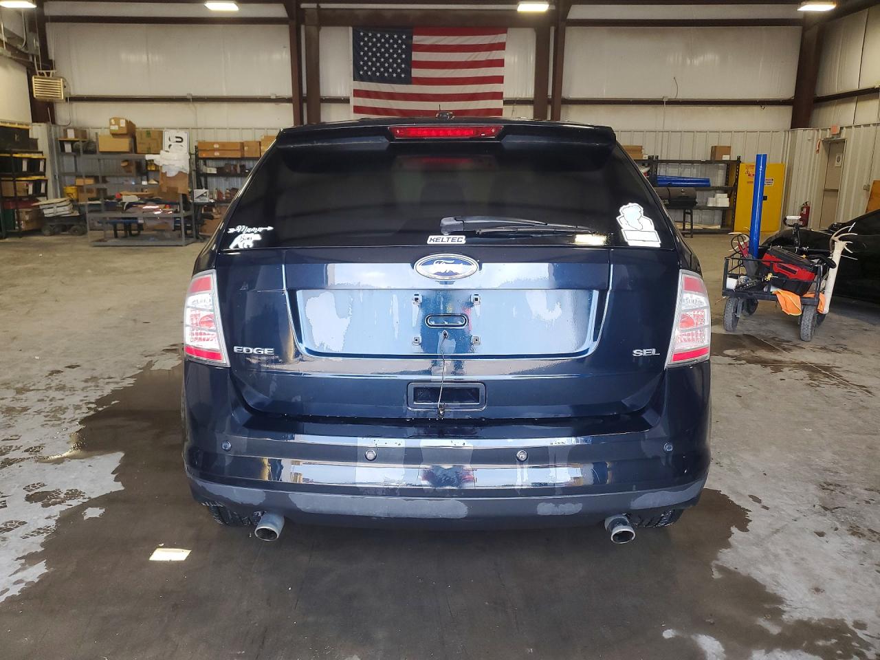 2010 Ford Edge Sel Blue vin: 2FMDK3JC1ABB19077