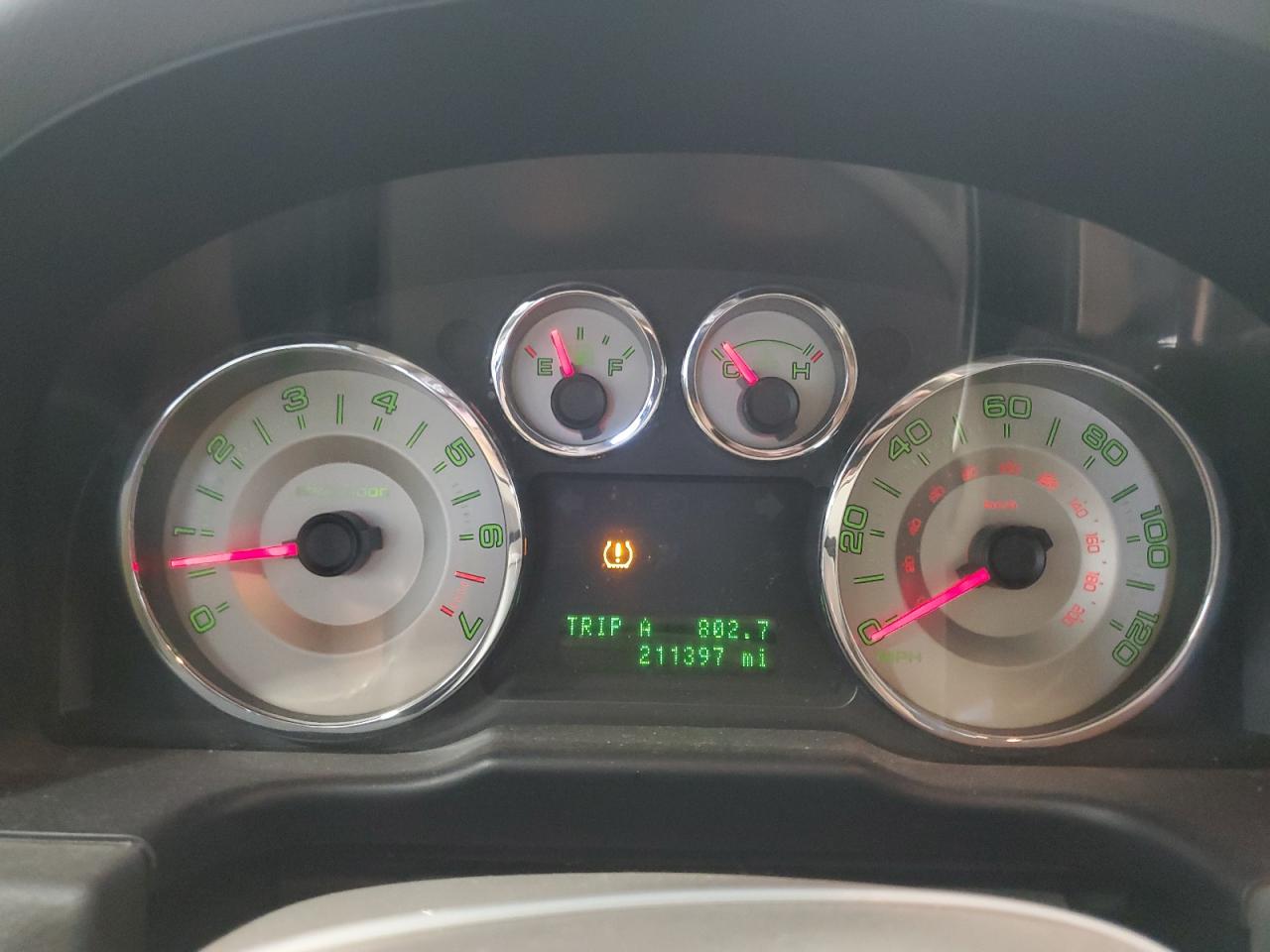2010 Ford Edge Sel Blue vin: 2FMDK3JC1ABB19077 Damage: Warning - Tire Pressure, On, Unacceptable