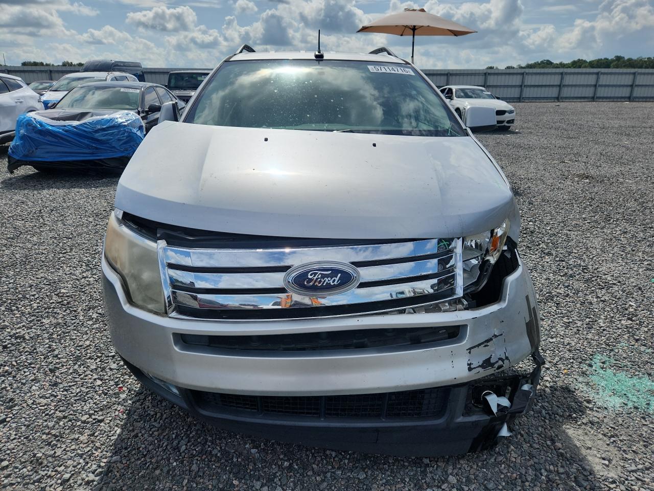2010 Ford Edge Sel Серебряный vin: 2FMDK3JC1ABB35120