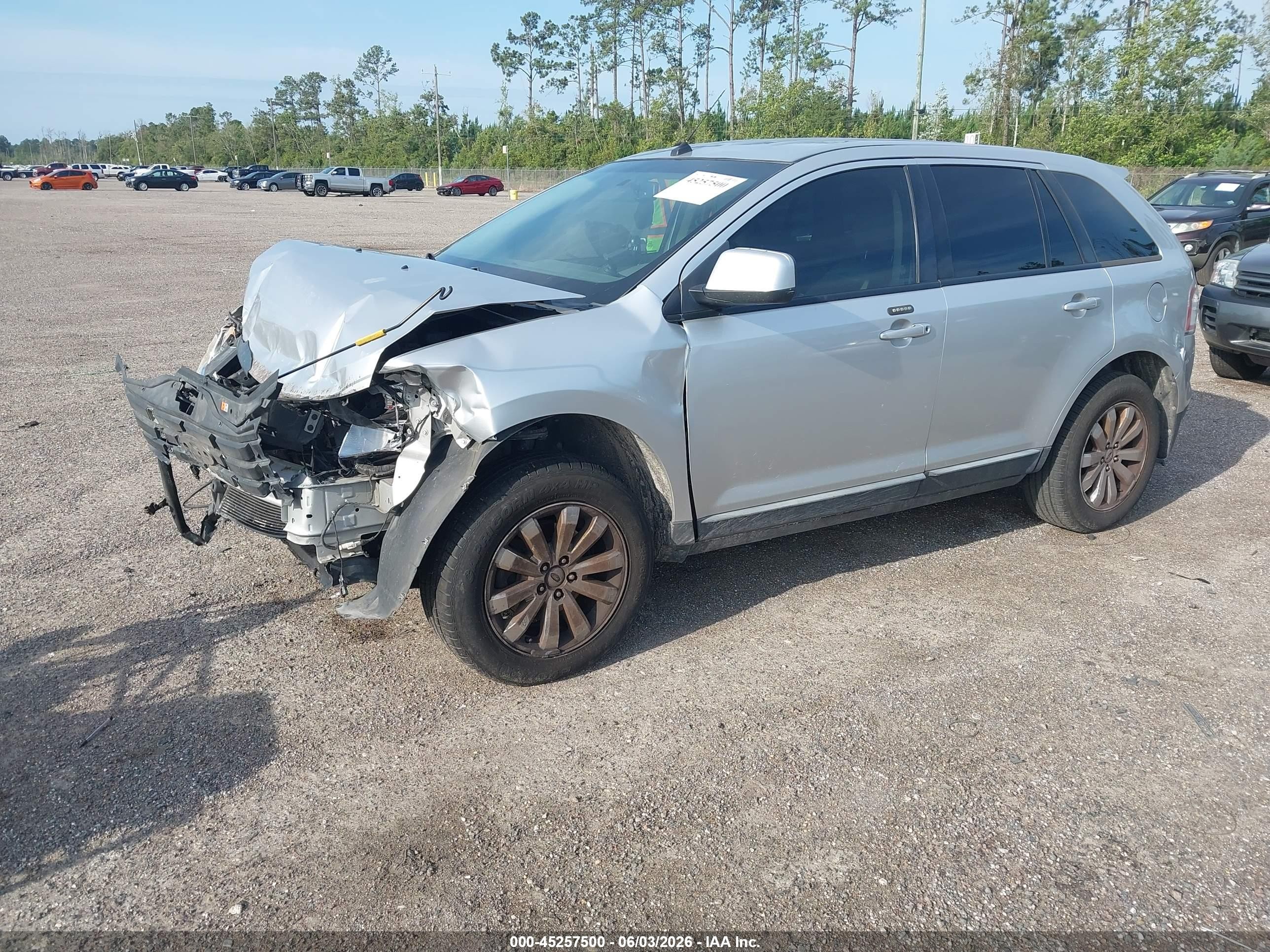 2010 Ford Edge Sel Gray vin: 2FMDK3JC1ABB76444