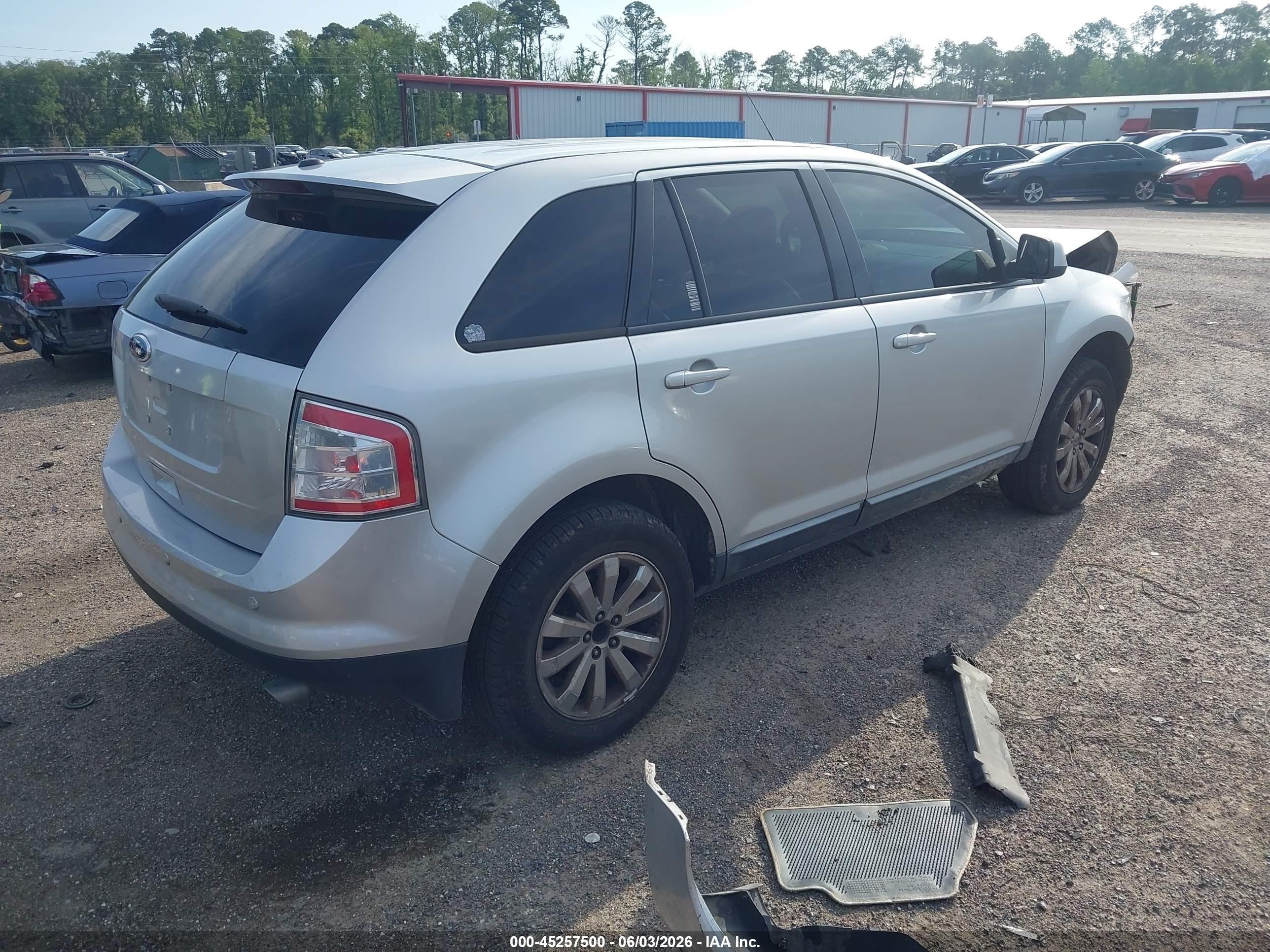 2010 Ford Edge Sel Gray vin: 2FMDK3JC1ABB76444