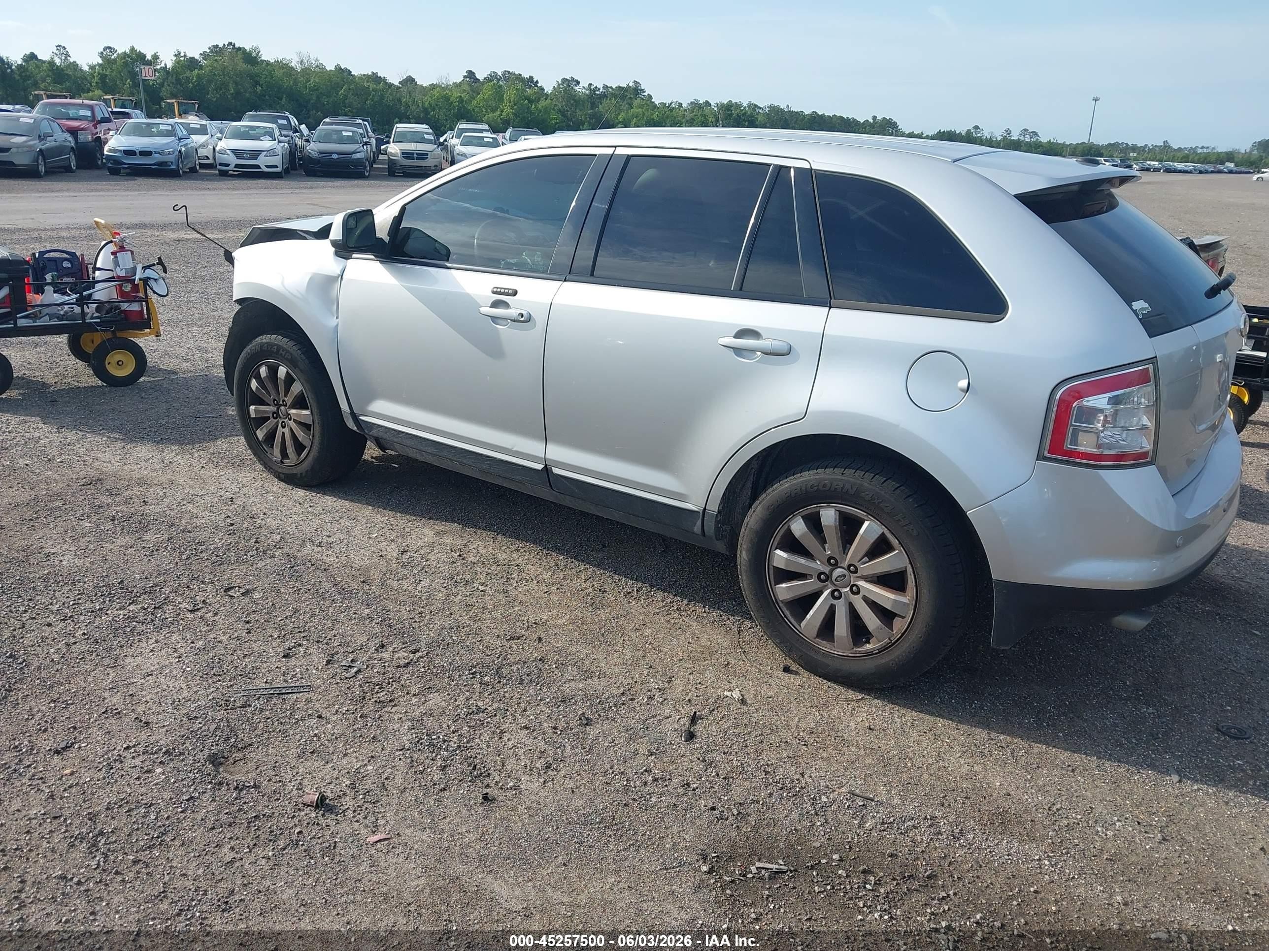 2010 Ford Edge Sel Gray vin: 2FMDK3JC1ABB76444