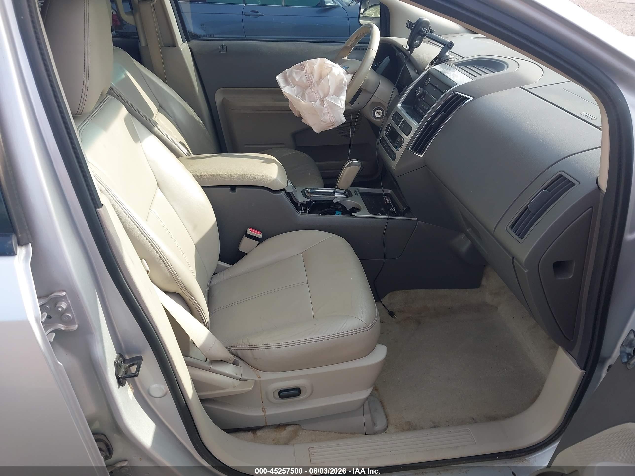 2010 Ford Edge Sel Gray vin: 2FMDK3JC1ABB76444