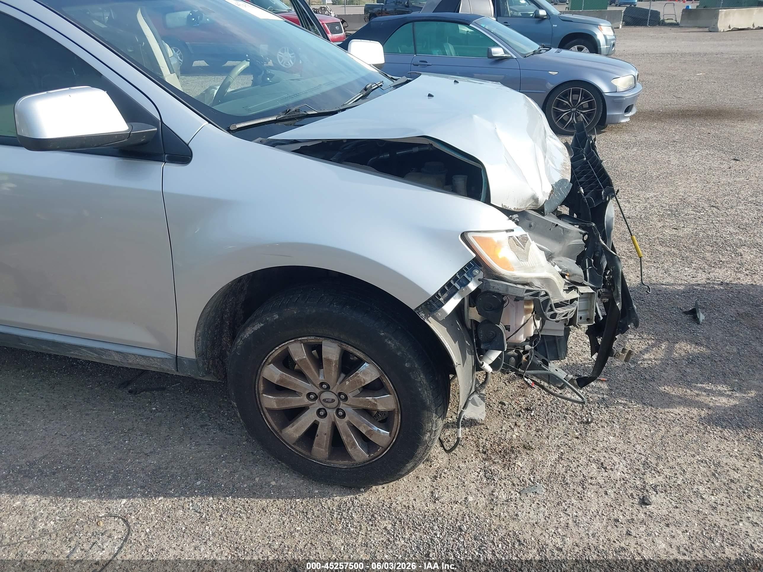 2010 Ford Edge Sel Gray vin: 2FMDK3JC1ABB76444