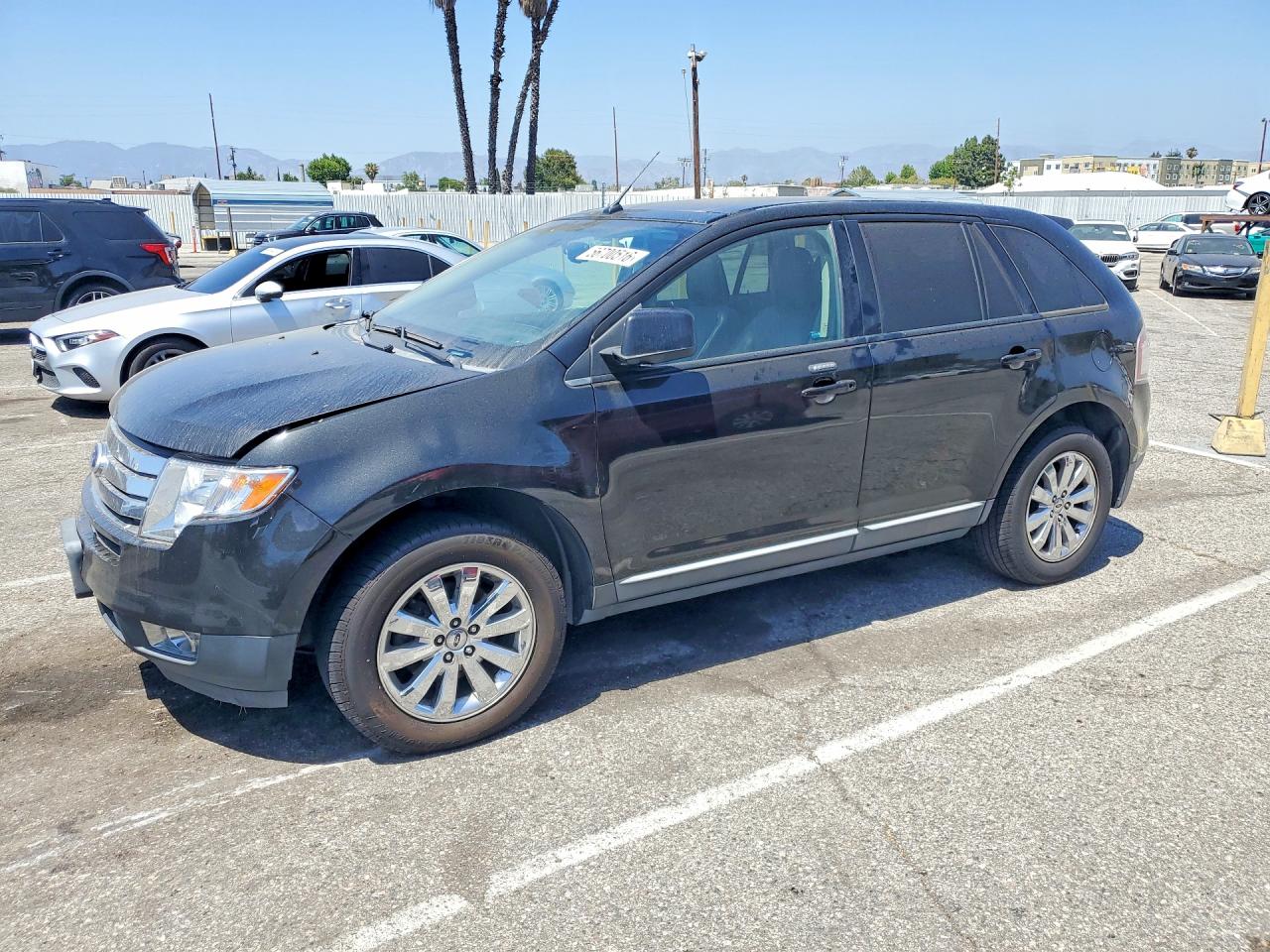 2010 Ford Edge Sel Black vin: 2FMDK3JC1ABB79134