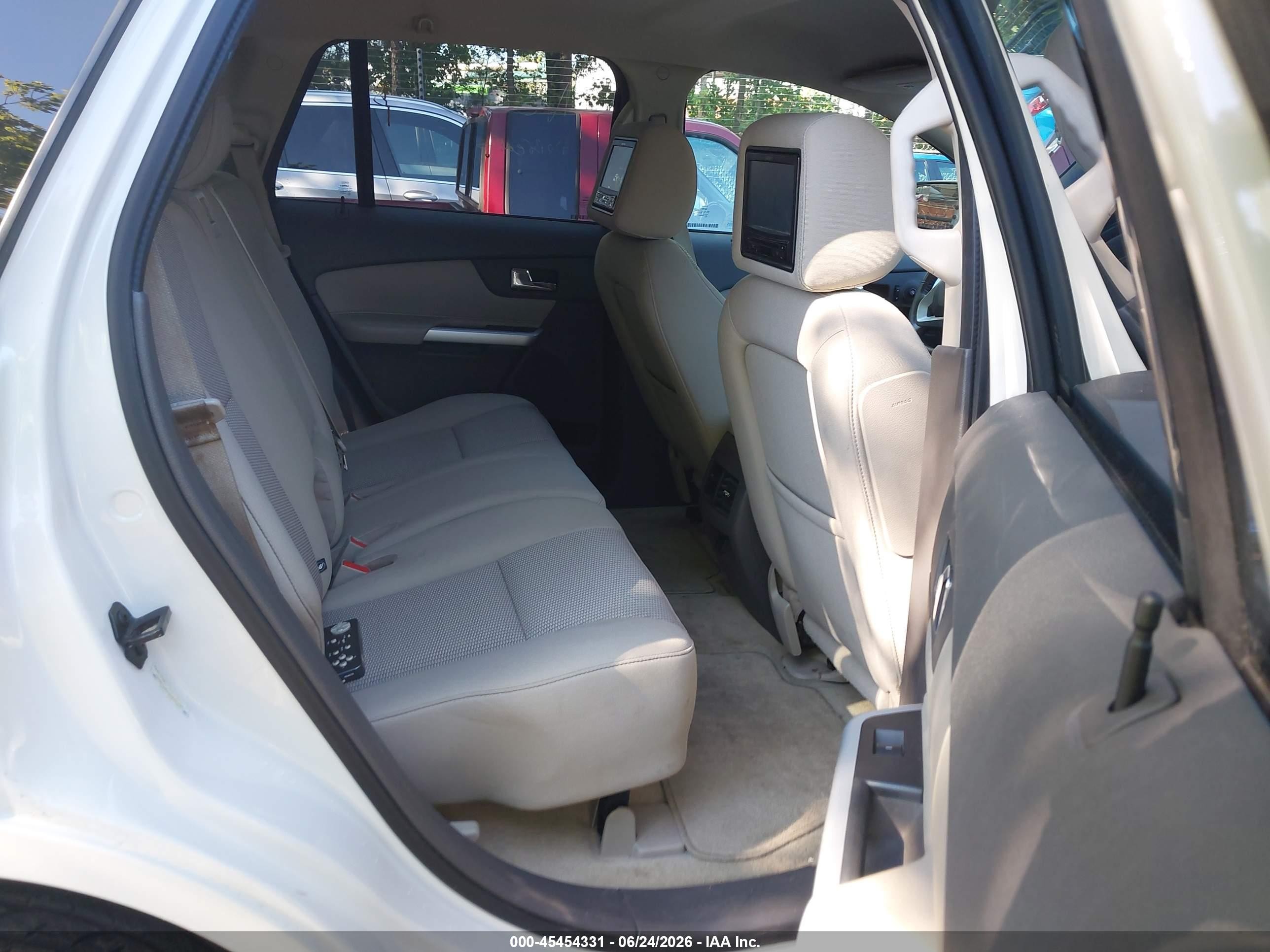 2011 Ford Edge Sel White vin: 2FMDK3JC1BBA29820