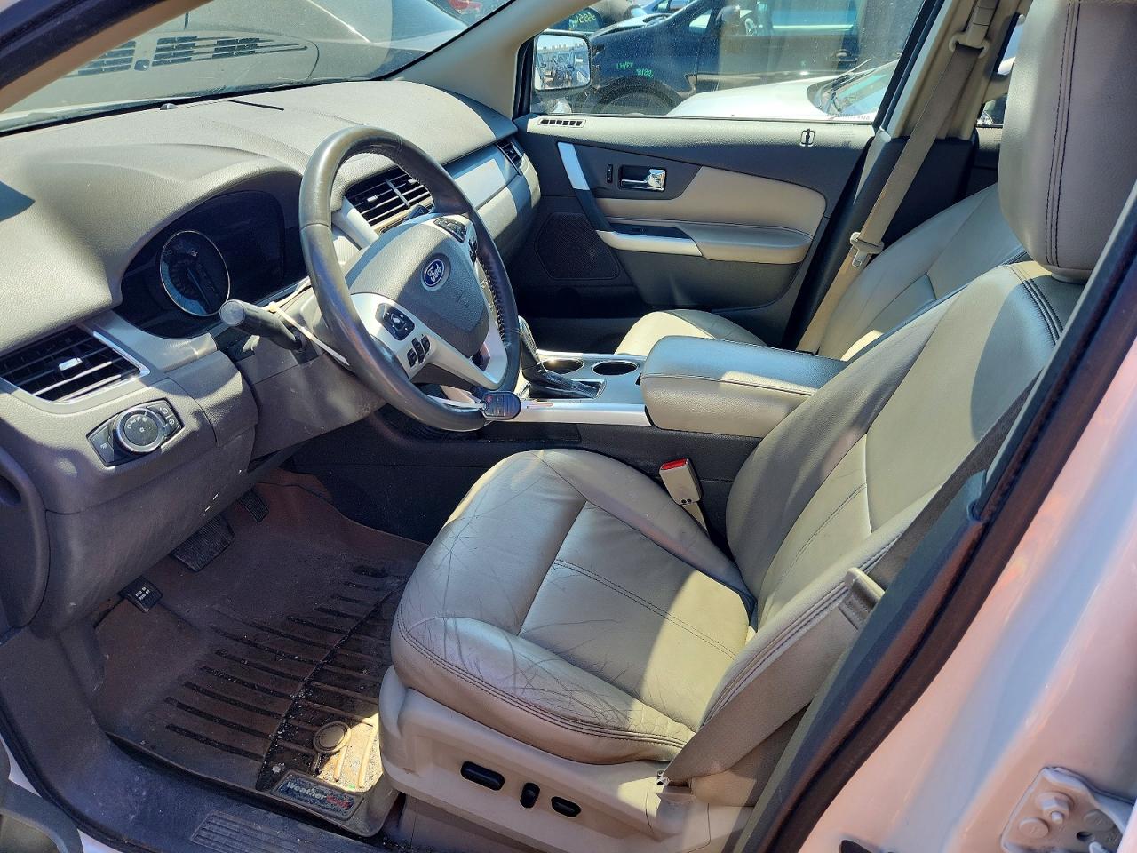 2011 Ford Edge Sel White vin: 2FMDK3JC1BBA30661