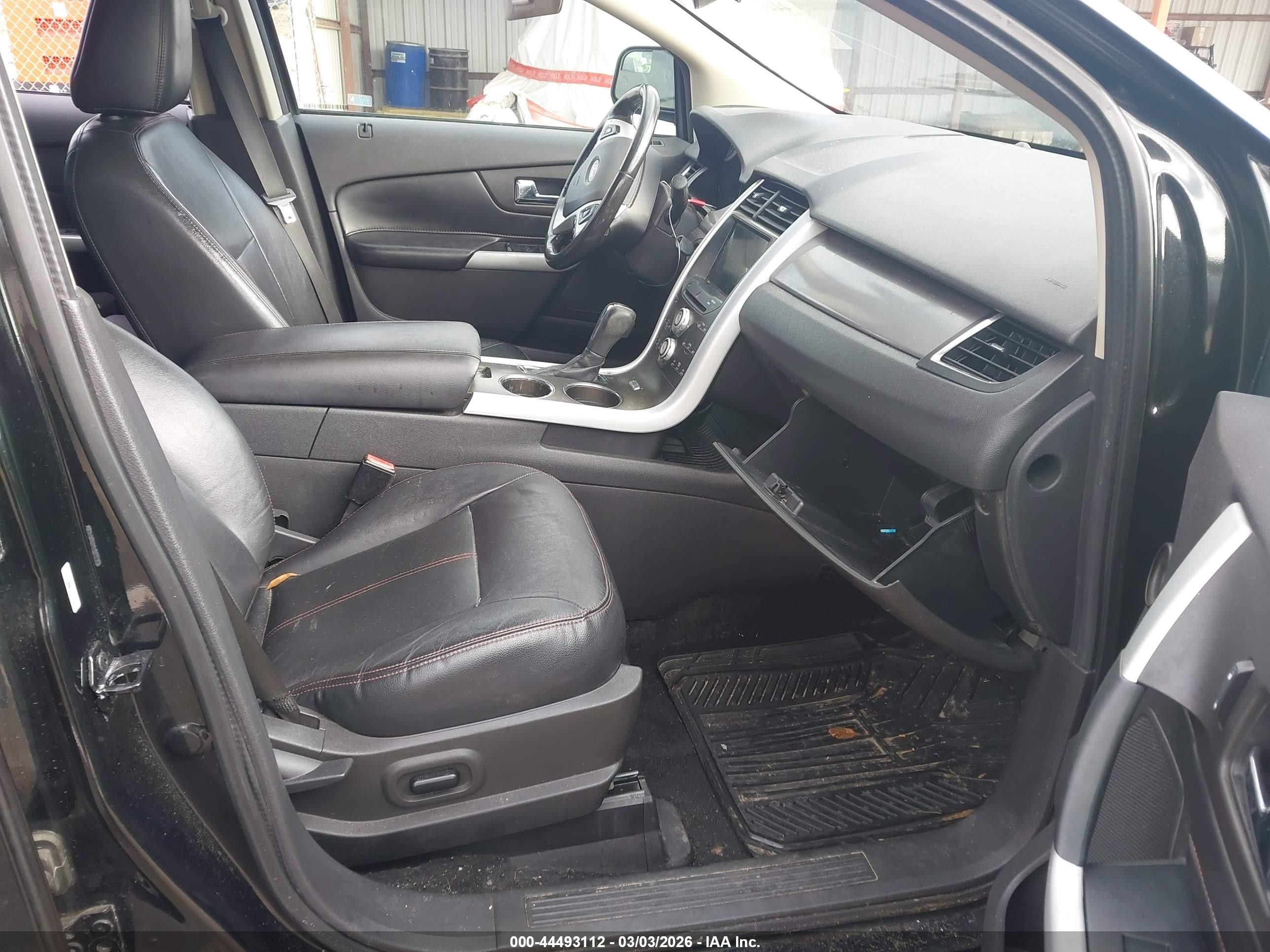 2011 Ford Edge Sel Black vin: 2FMDK3JC1BBA44933