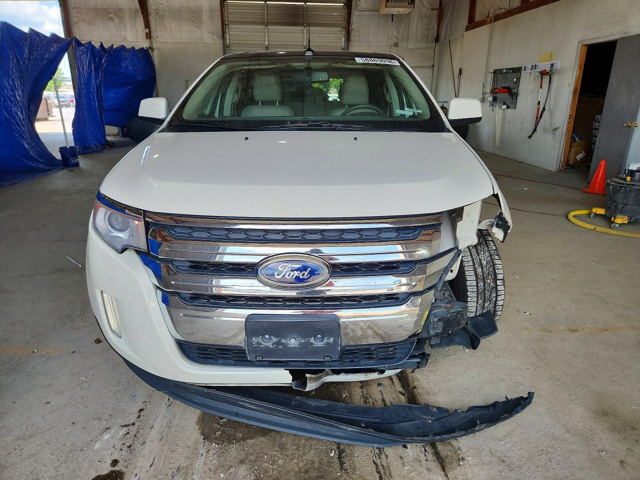 2011 Ford Edge Sel Белый vin: 2FMDK3JC1BBA68813