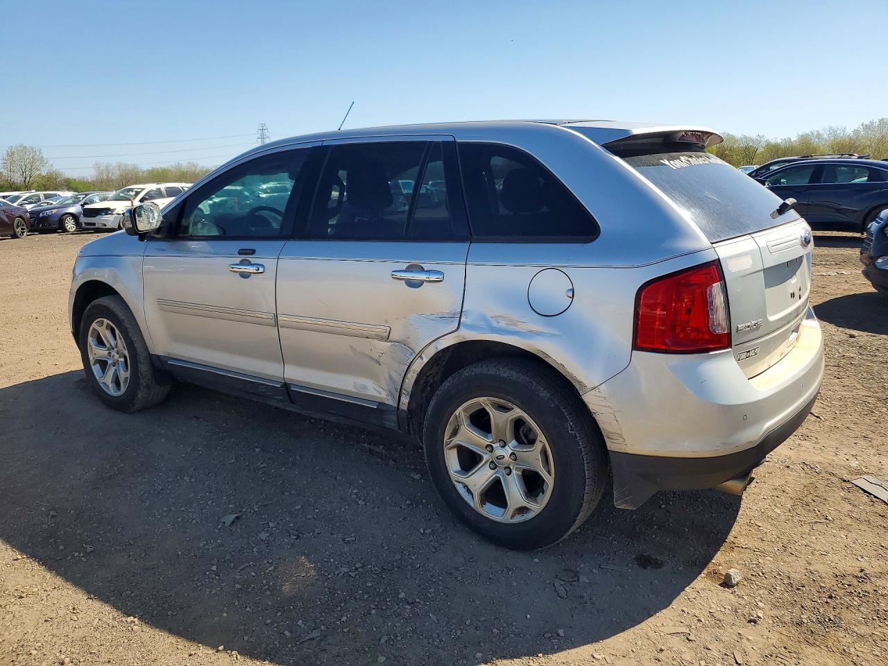 2011 Ford Edge Sel Silver vin: 2FMDK3JC1BBA84221