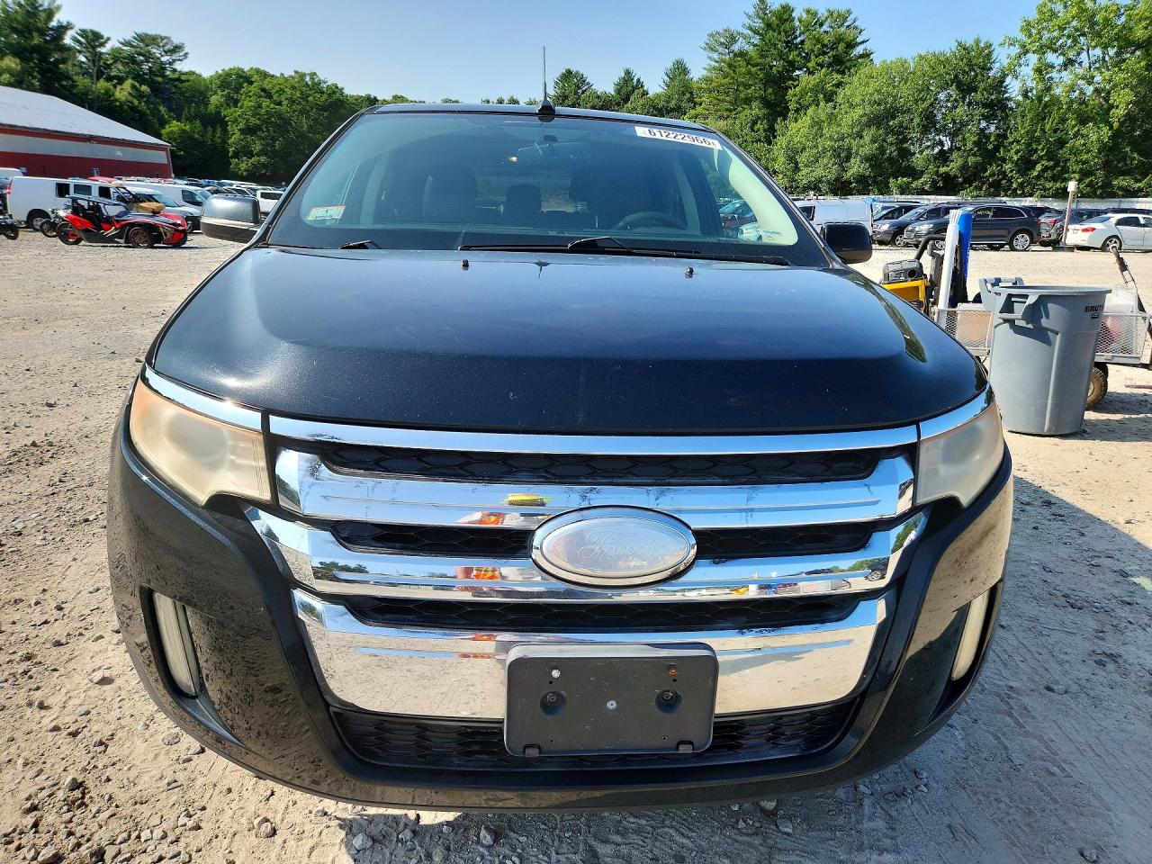 2011 Ford Edge Sel Черный vin: 2FMDK3JC1BBB05388