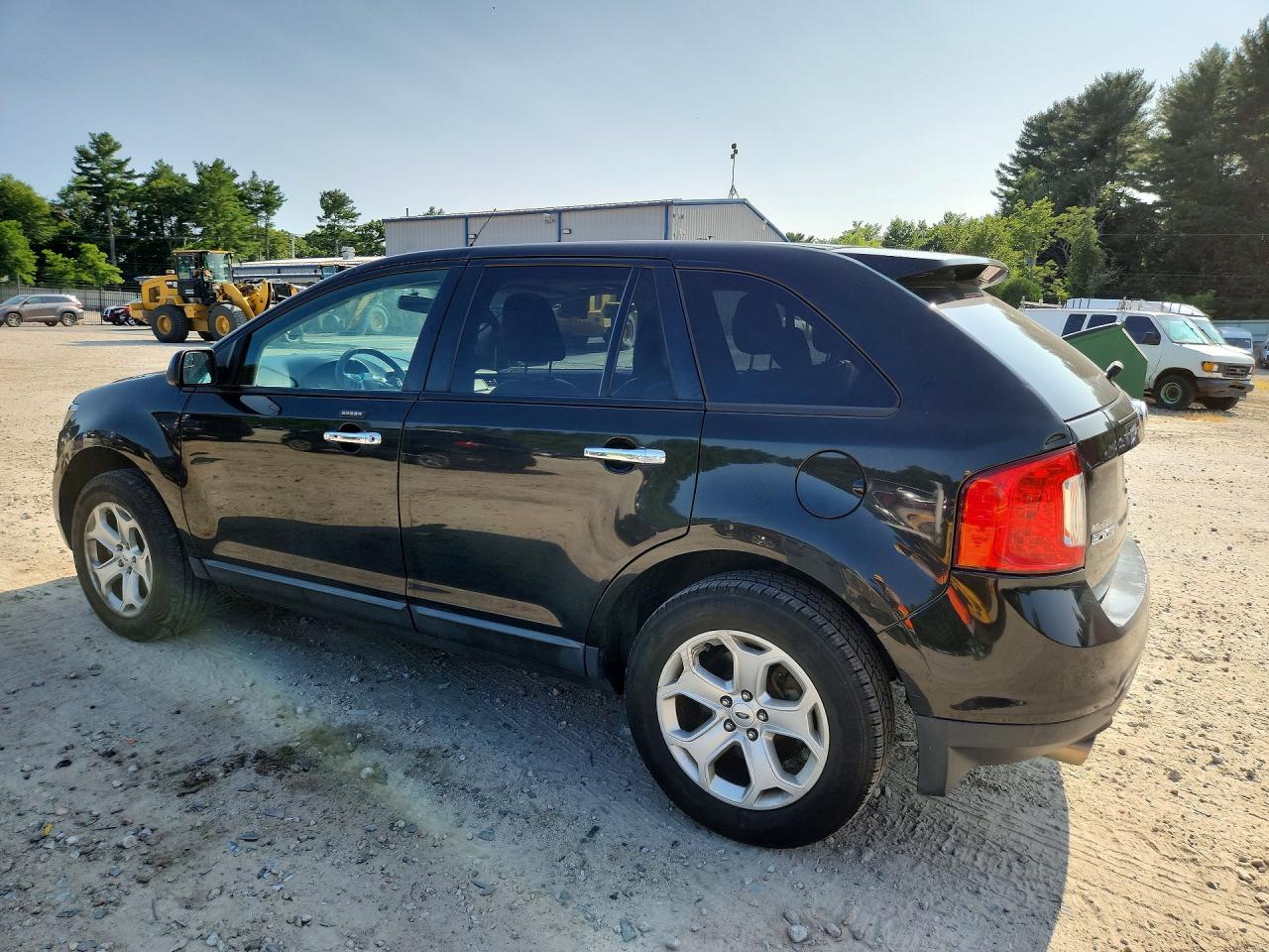 2011 Ford Edge Sel Черный vin: 2FMDK3JC1BBB05388