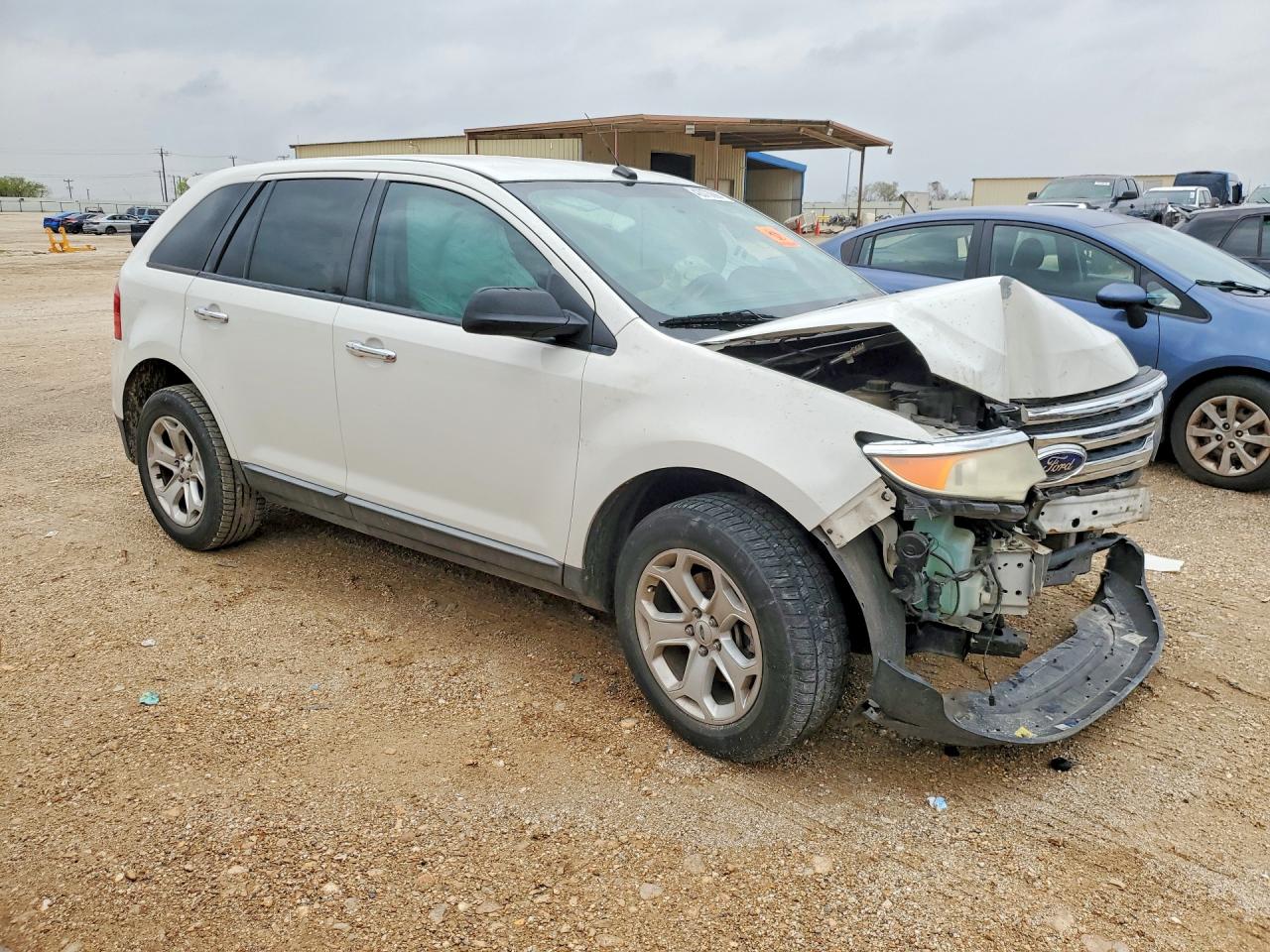 2011 Ford Edge Sel White vin: 2FMDK3JC1BBB14317
