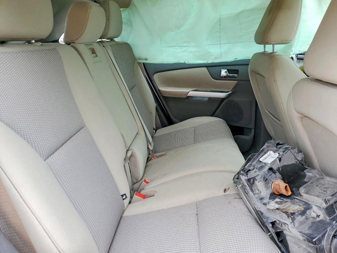 2011 Ford Edge Sel White vin: 2FMDK3JC1BBB14317