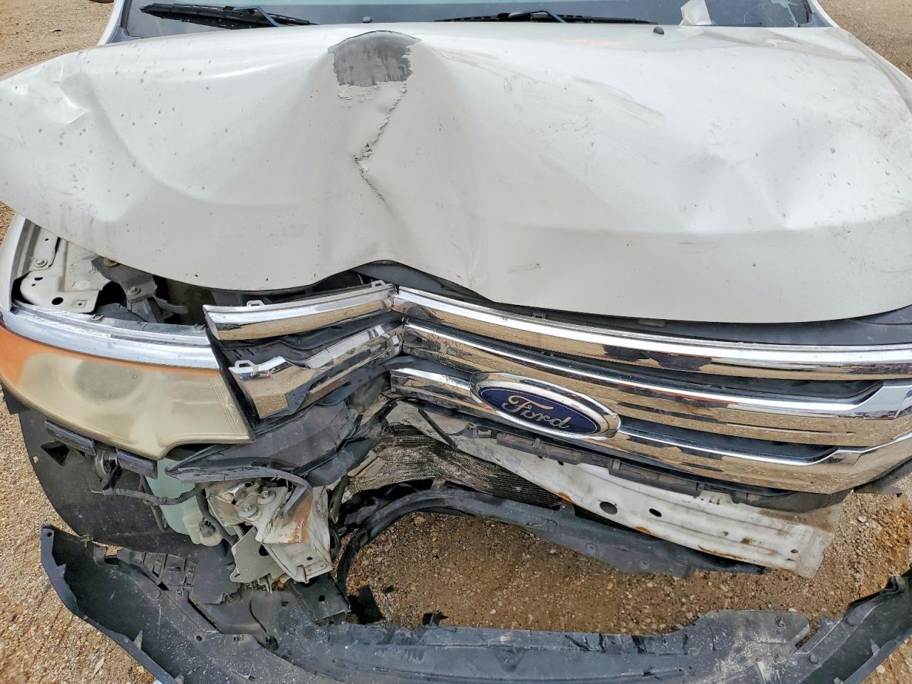 2011 Ford Edge Sel White vin: 2FMDK3JC1BBB14317