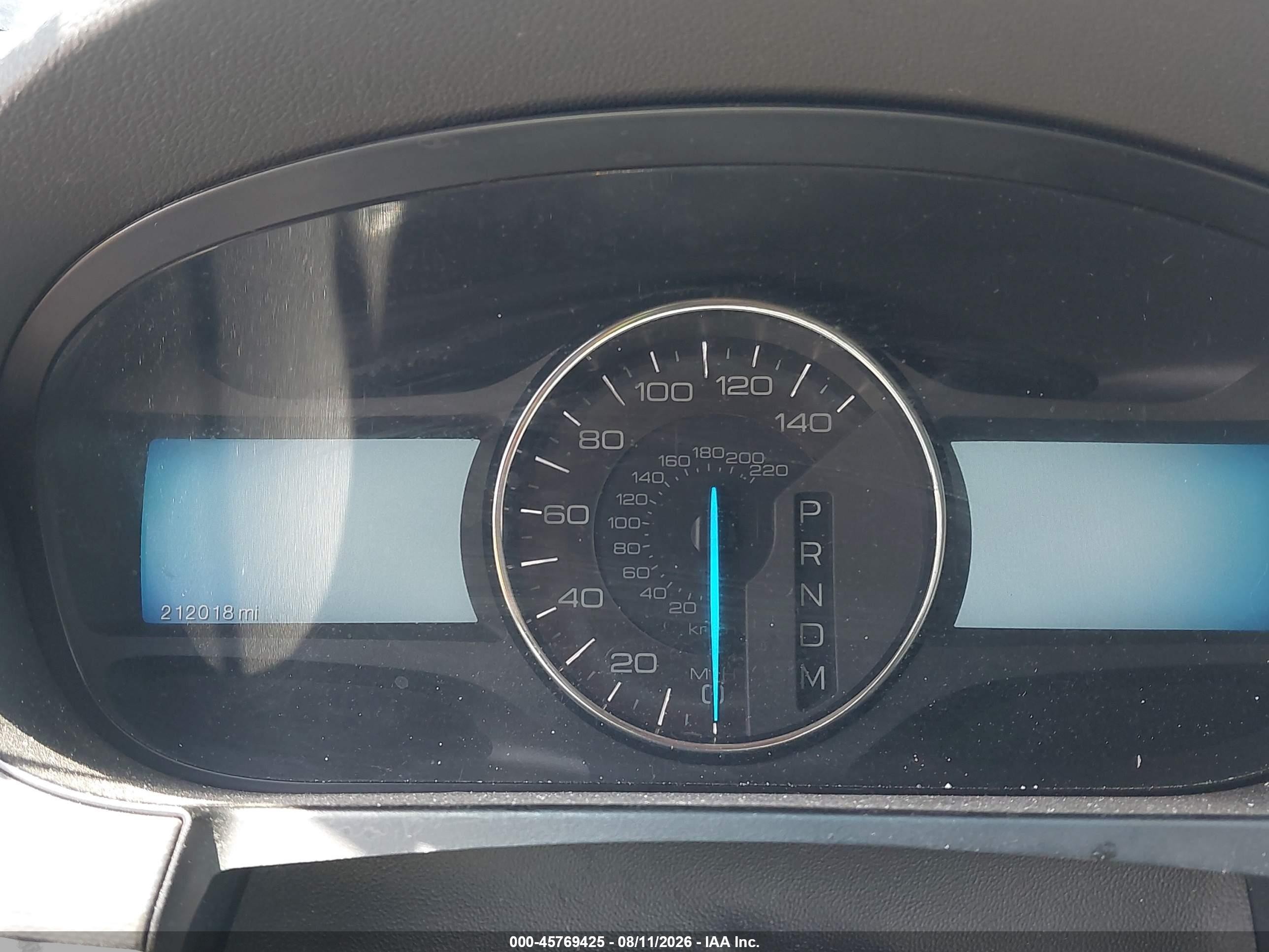 2011 Ford Edge Sel Turquoise vin: 2FMDK3JC1BBB14463