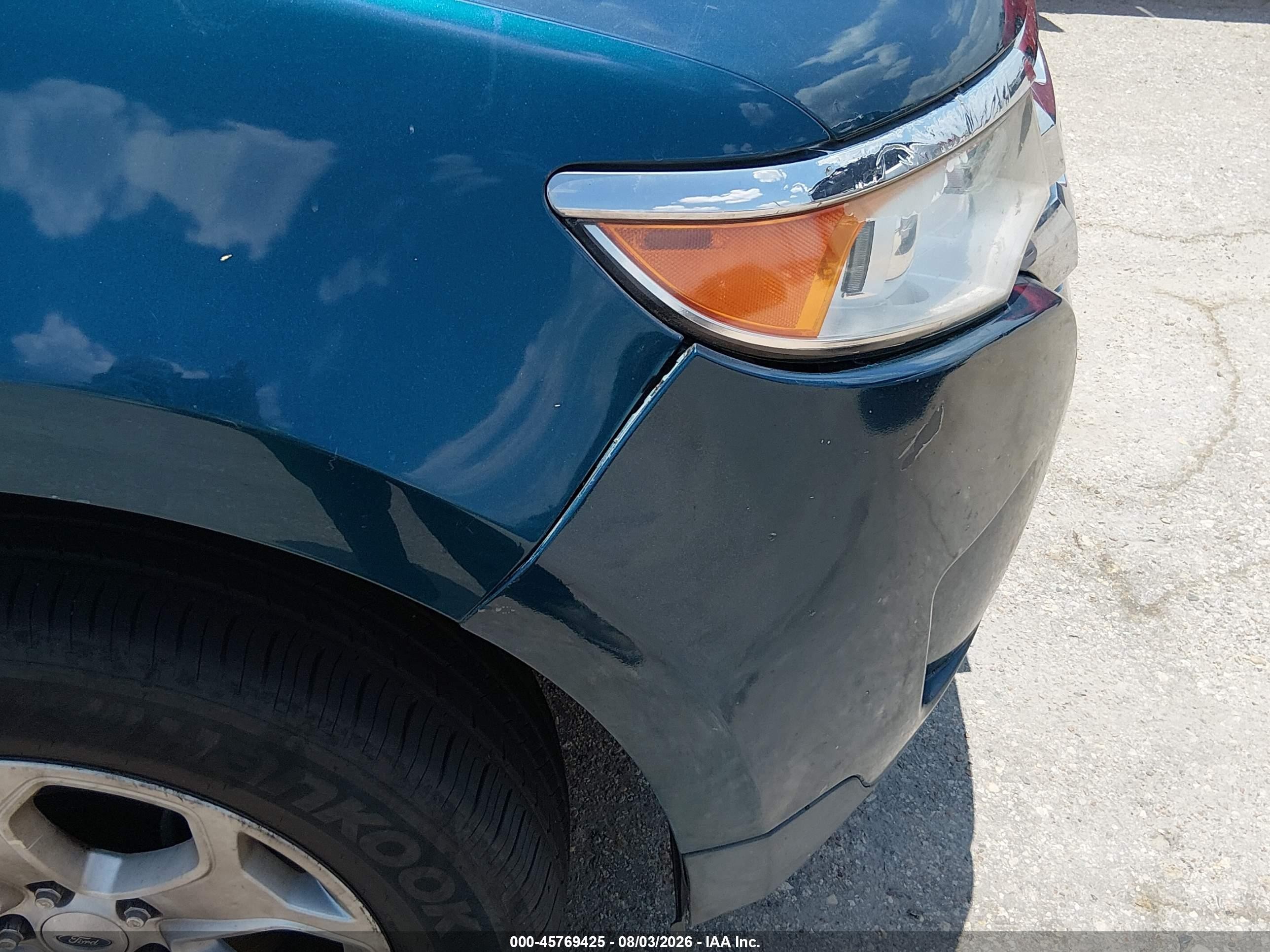 2011 Ford Edge Sel Turquoise vin: 2FMDK3JC1BBB14463