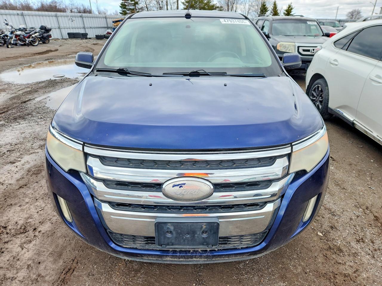 2011 Ford Edge Sel Синий vin: 2FMDK3JC1BBB16035