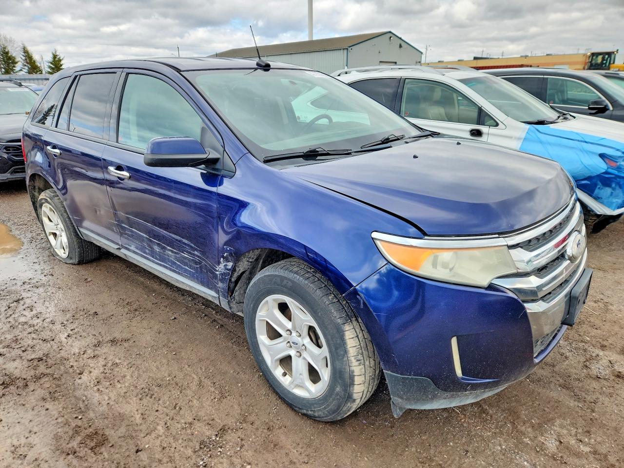 2011 Ford Edge Sel Синий vin: 2FMDK3JC1BBB16035