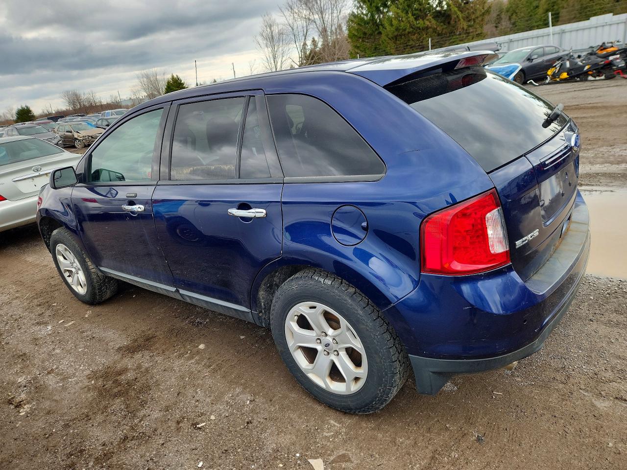 2011 Ford Edge Sel Синий vin: 2FMDK3JC1BBB16035