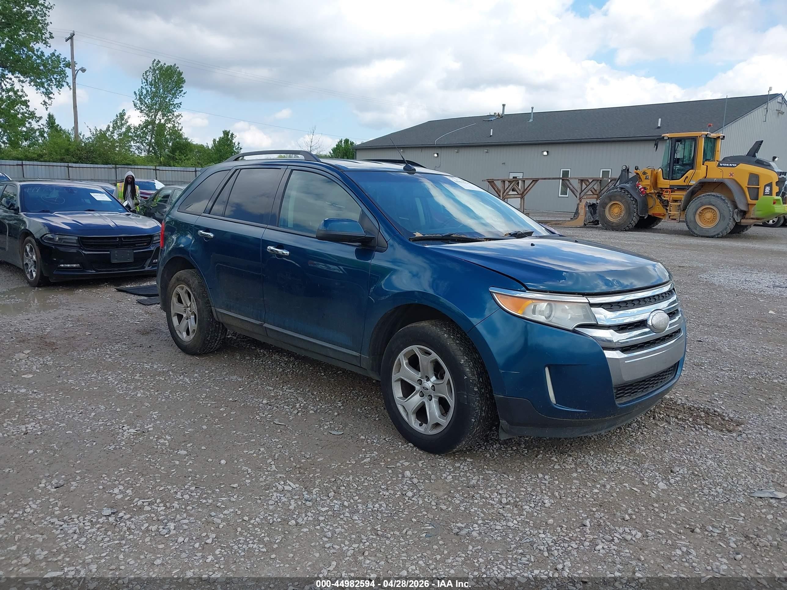 2011 Ford Edge Sel Blue vin: 2FMDK3JC1BBB26614