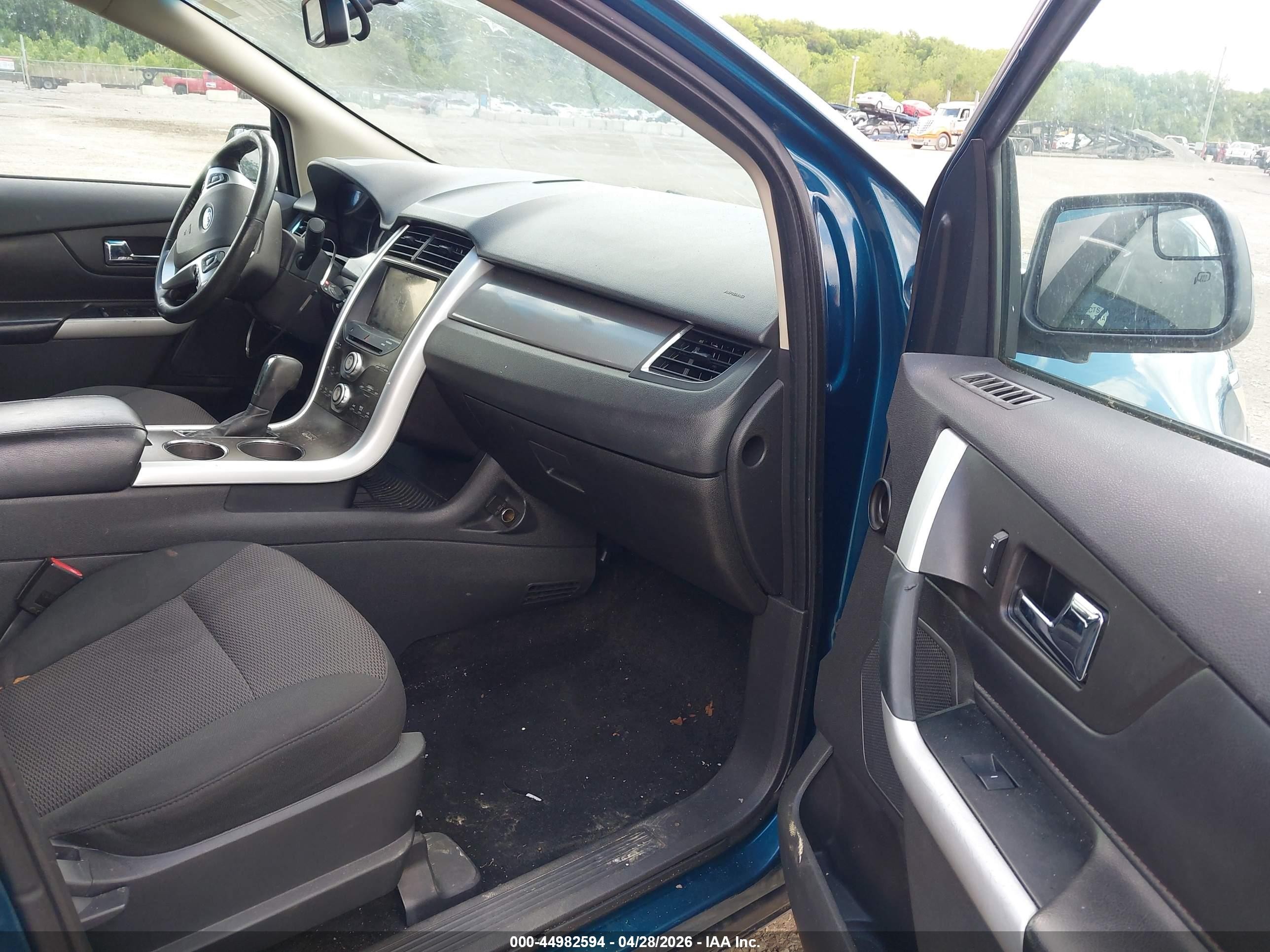 2011 Ford Edge Sel Blue vin: 2FMDK3JC1BBB26614