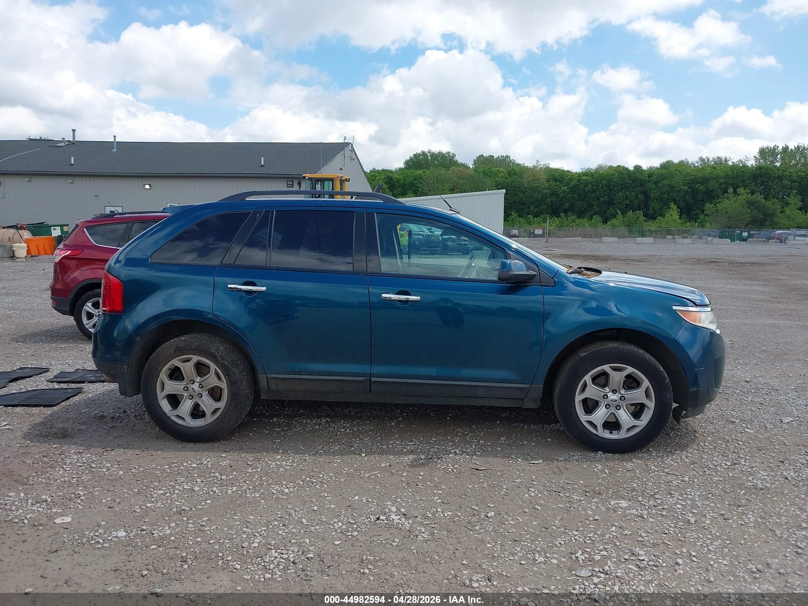 2011 Ford Edge Sel Blue vin: 2FMDK3JC1BBB26614