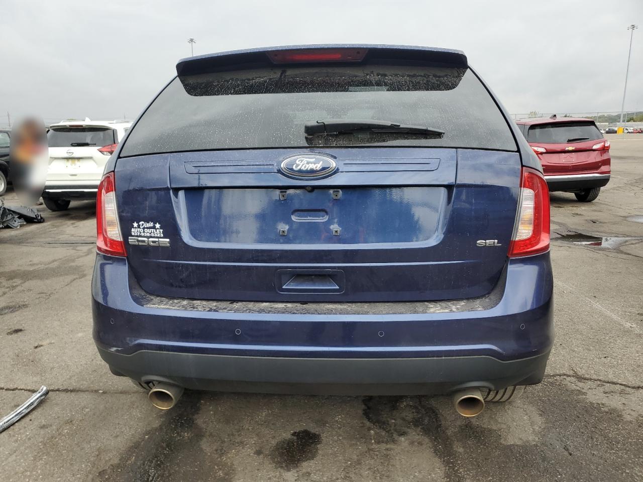 2011 Ford Edge Sel Blue vin: 2FMDK3JC1BBB37581