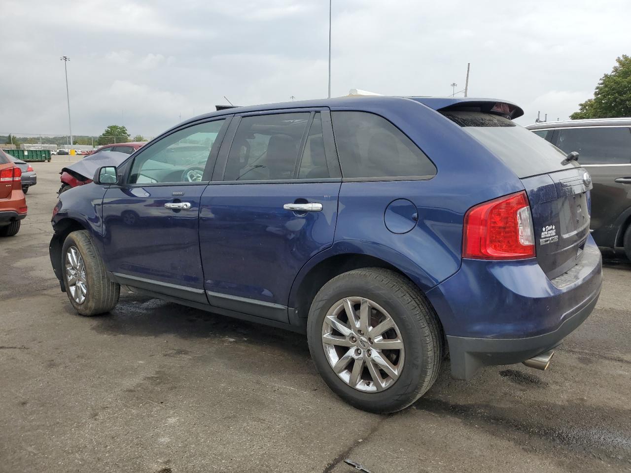 2011 Ford Edge Sel Blue vin: 2FMDK3JC1BBB37581