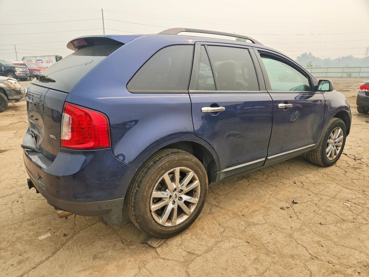 2011 Ford Edge Sel Blue vin: 2FMDK3JC1BBB46720