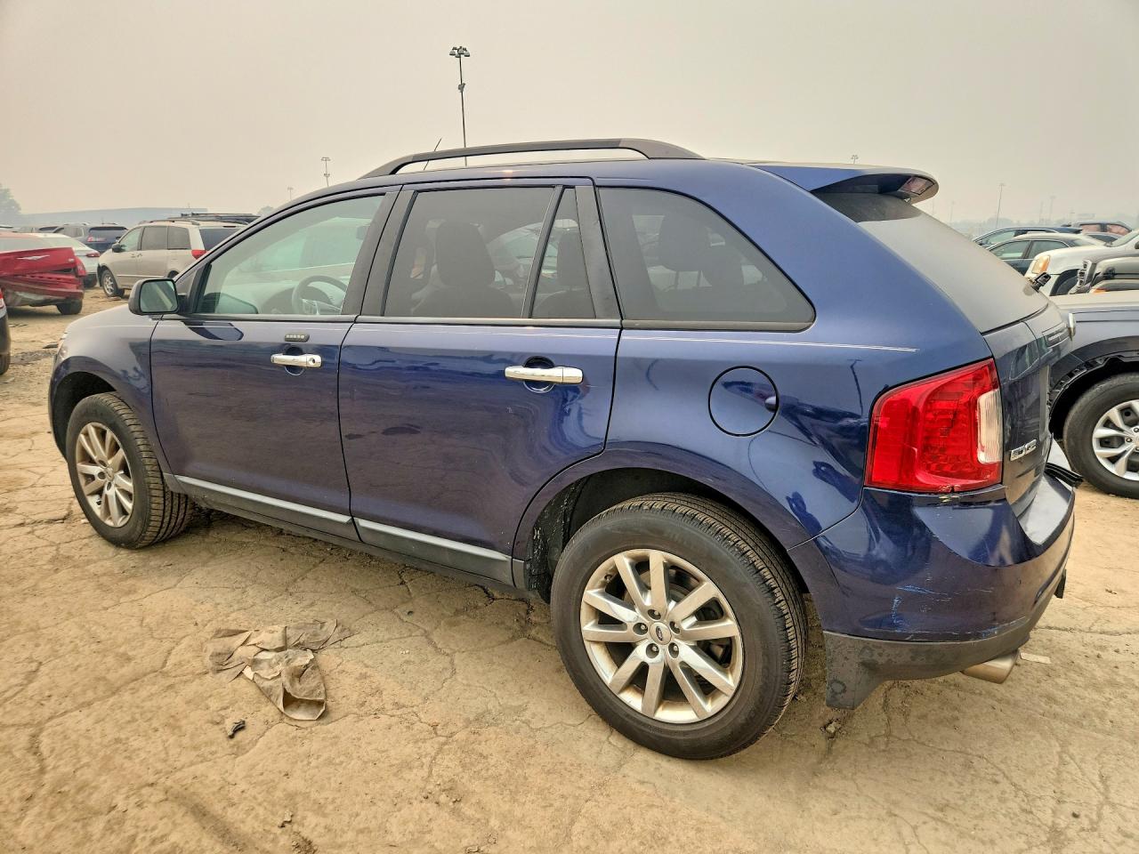 2011 Ford Edge Sel Blue vin: 2FMDK3JC1BBB46720