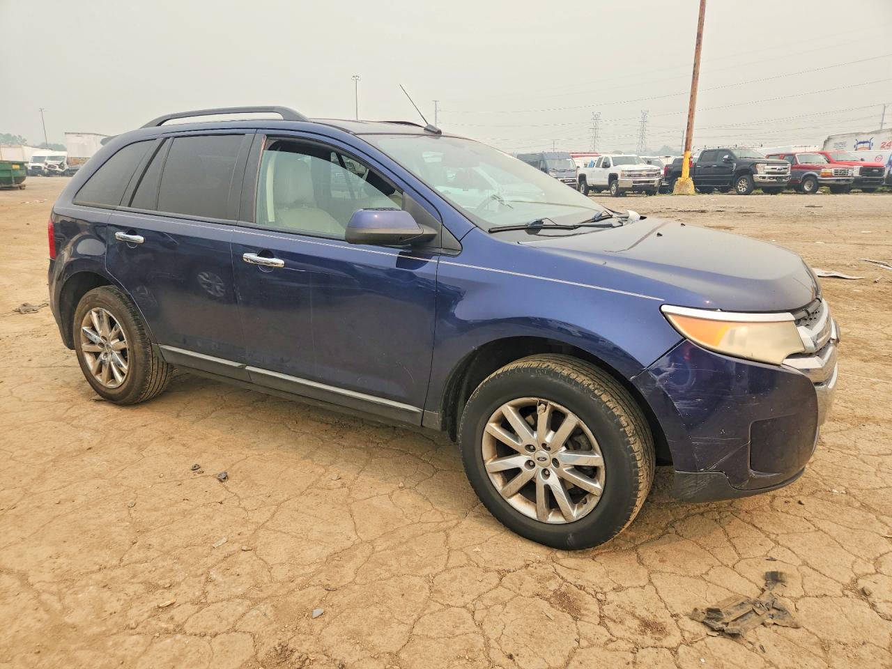 2011 Ford Edge Sel Blue vin: 2FMDK3JC1BBB46720