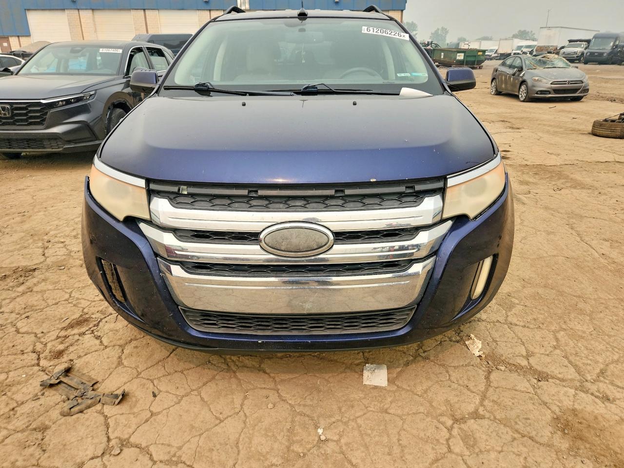 2011 Ford Edge Sel Blue vin: 2FMDK3JC1BBB46720