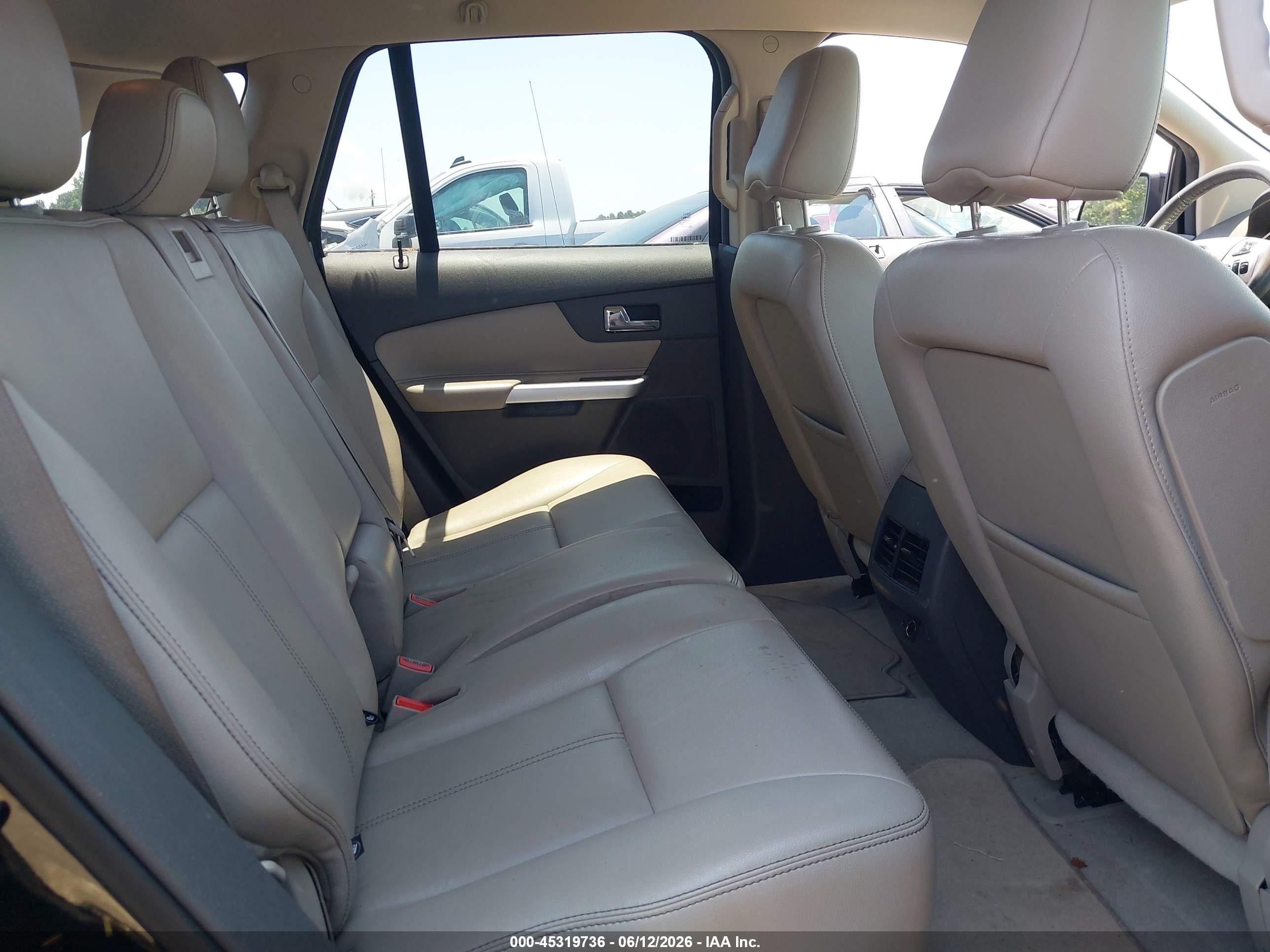 2011 Ford Edge Sel Black vin: 2FMDK3JC1BBB58558