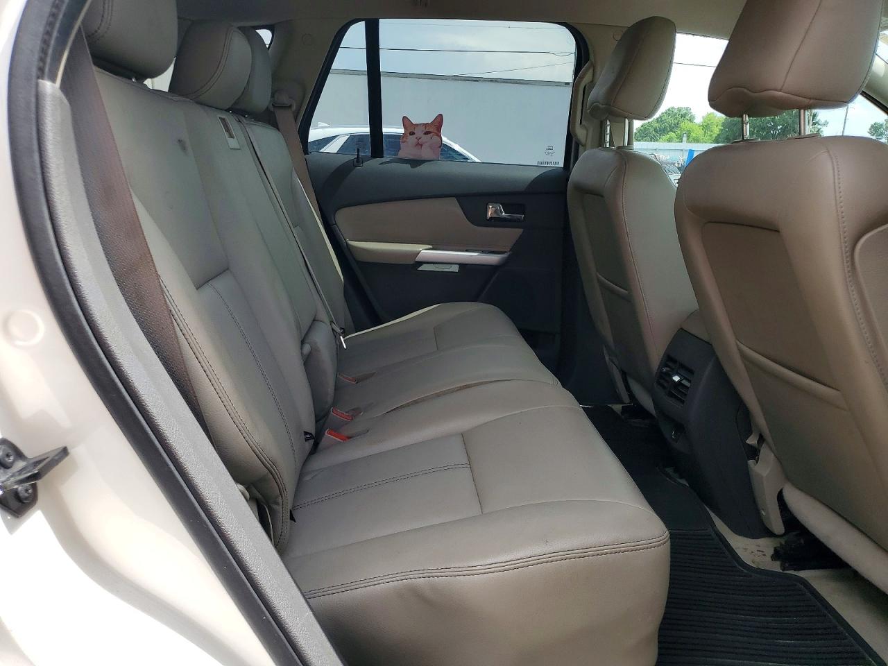 2011 Ford Edge Sel White vin: 2FMDK3JC1BBB65168
