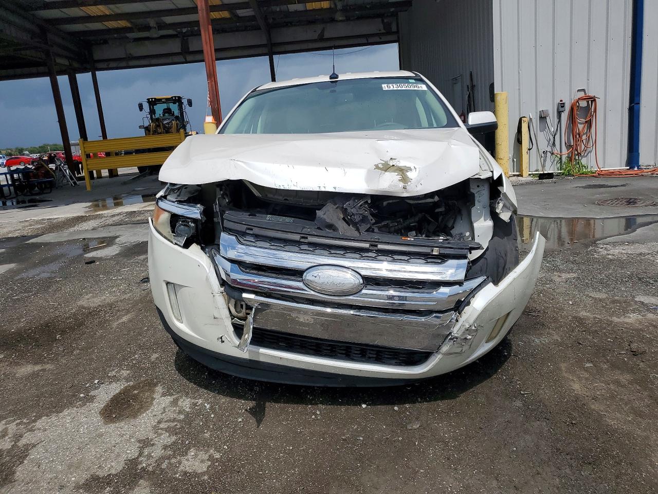 2011 Ford Edge Sel White vin: 2FMDK3JC1BBB65168
