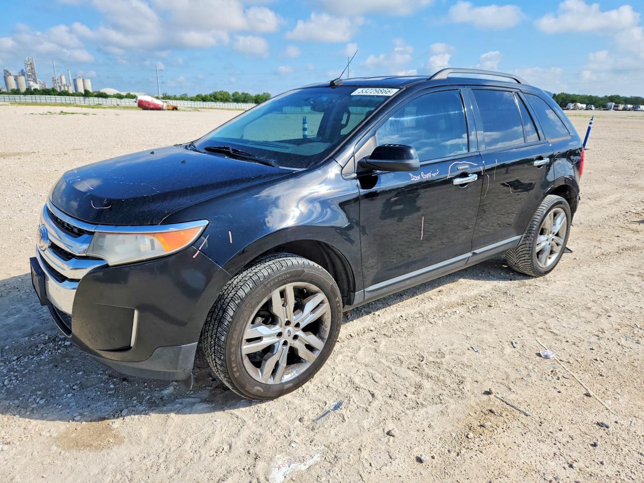 2011 Ford Edge Sel Черный vin: 2FMDK3JC1BBB66708