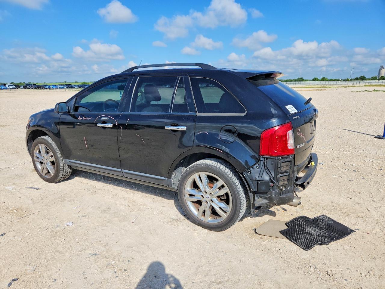 2011 Ford Edge Sel Black vin: 2FMDK3JC1BBB66708